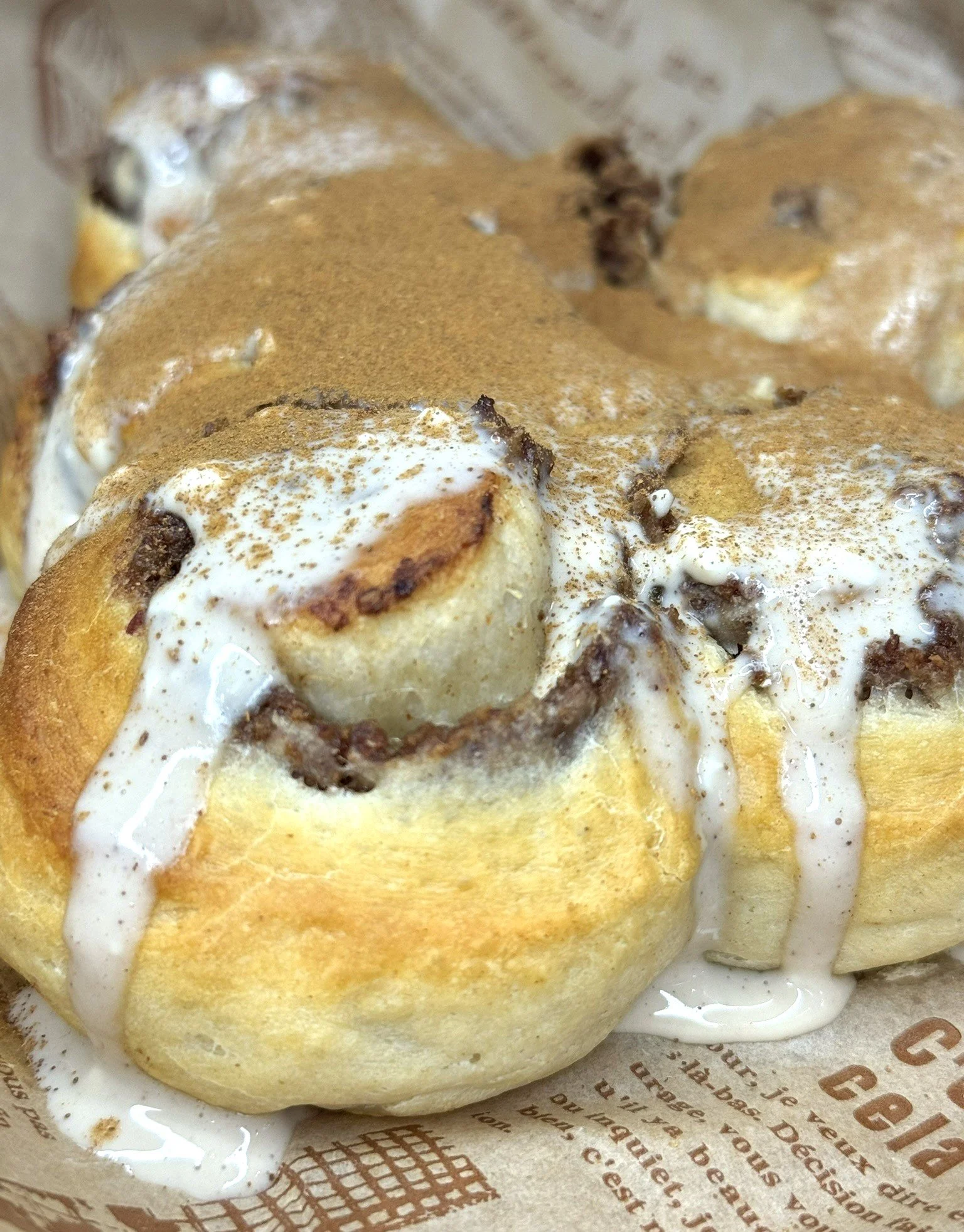 Cinnamon Pizza Dough Rolls