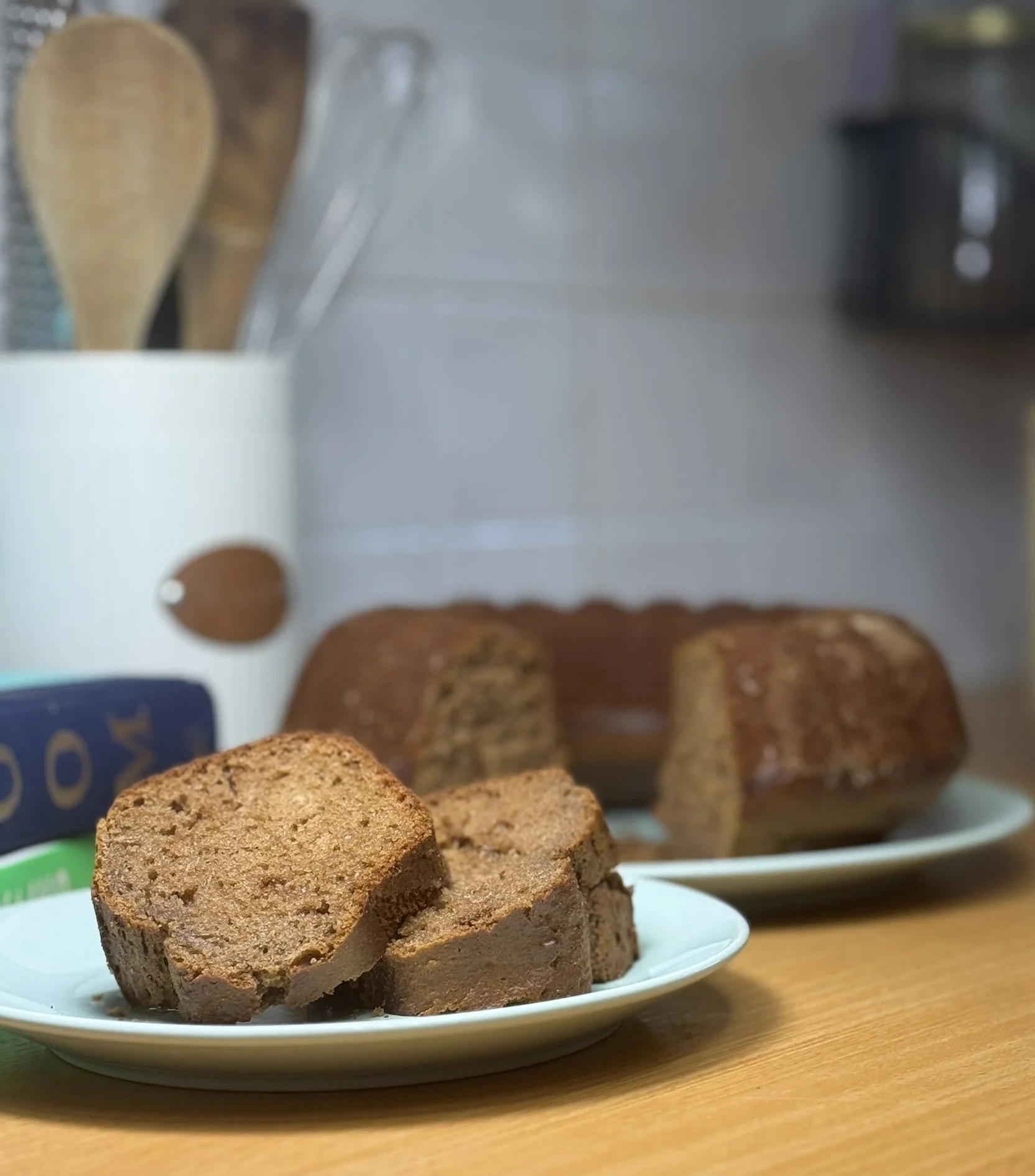 Θρεπτικό Cake ταχίνι κακάο και μέλι