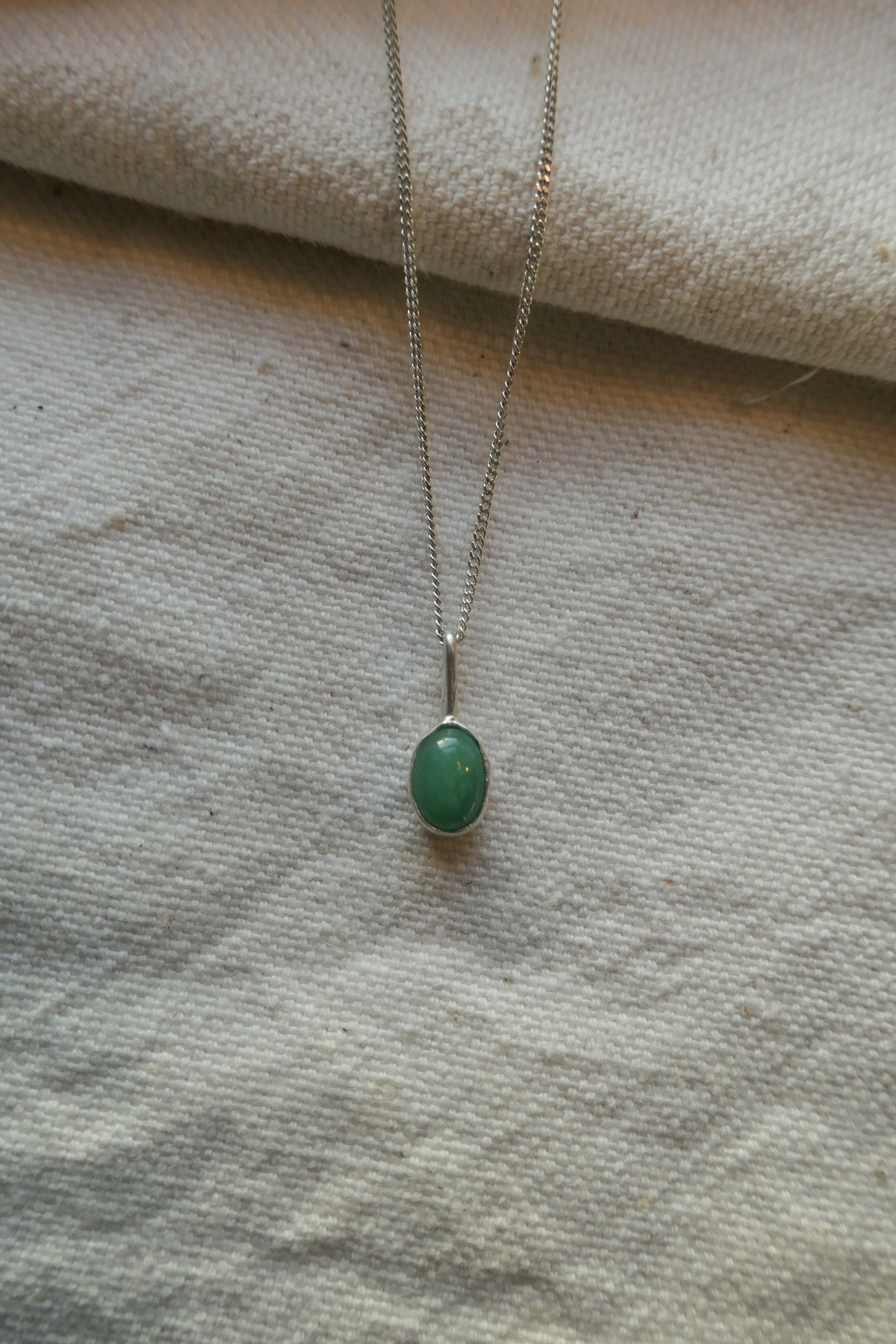 Green Agate Necklace