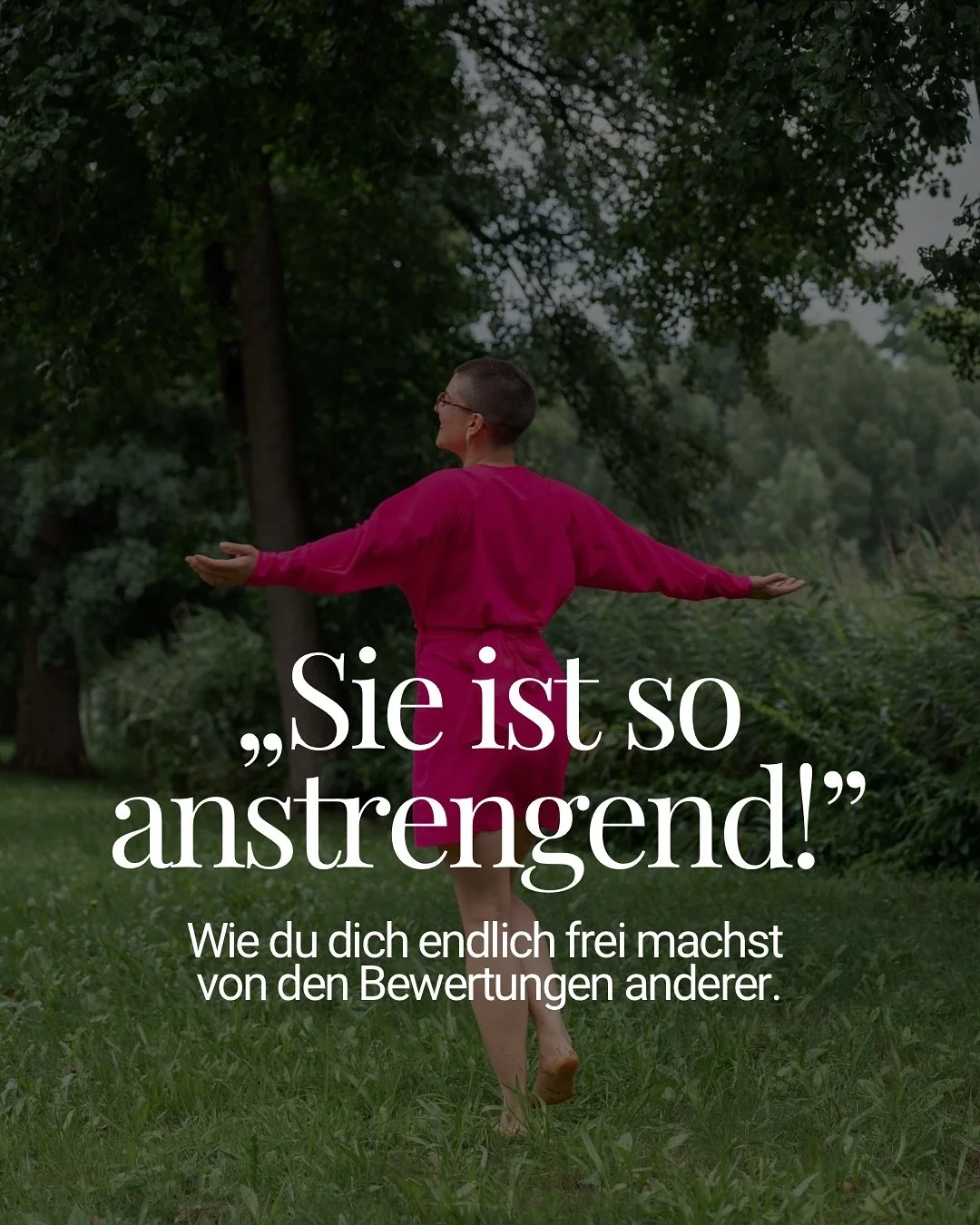 Du bekommst st&auml;ndig ungefragtes Feedback, das sich wie ein Urteil anf&uuml;hlt?
 ✨ Zu laut, zu leise, zu emotional, zu distanziert? 
Dann lies weiter:

Was, wenn nicht du das Problem bist &ndash; sondern das System, das Frauen bewertet, ganz gle