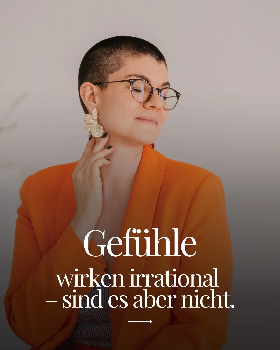 &bdquo;Dieses Gef&uuml;hl macht keinen Sinn.&ldquo;
 Und genau deshalb geht es nicht weg.

Du kennst das: 
Da ist Angst. Scham. Druck. 
Und dein Kopf sagt: &bdquo;Das ist doch Quatsch.&ldquo;

Aber Gef&uuml;hle entstehen nicht logisch. 
Sondern k&oum