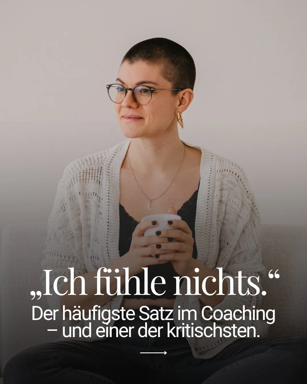 &bdquo;Ich f&uuml;hle nichts.&ldquo; 

Einer der h&auml;ufigsten &ndash; und kritischsten &ndash; S&auml;tze im Coaching.
Der Coachee kann alles erkl&auml;ren. 
Analysieren. Einordnen.
Aber er sp&uuml;rt nichts.

Viele Coaches gehen dann weiter in de