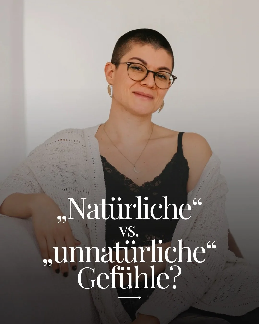 &bdquo;Nat&uuml;rliche&ldquo; vs. &bdquo;unnat&uuml;rliche&ldquo; Gef&uuml;hle?

Selten so einen fachlichen Schwachsinn gesehen.

👉 Wut, Trauer, Angst = &bdquo;nat&uuml;rlich&ldquo;
👉 Scham, Schuld = &bdquo;unnat&uuml;rlich&ldquo;

Klingt logisch.
