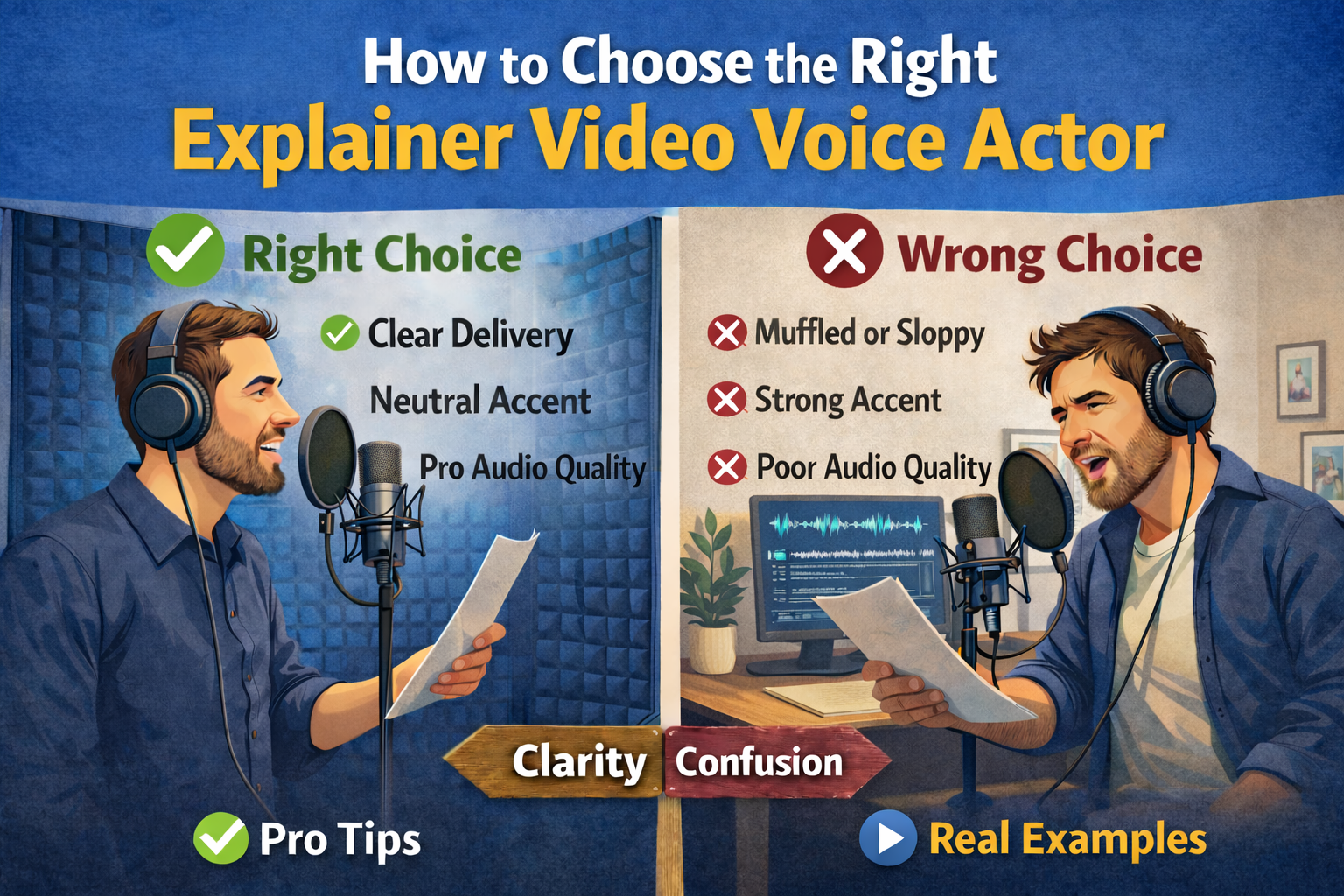 How to Choose the Right Explainer Video Voice Actor (With Real Examples)