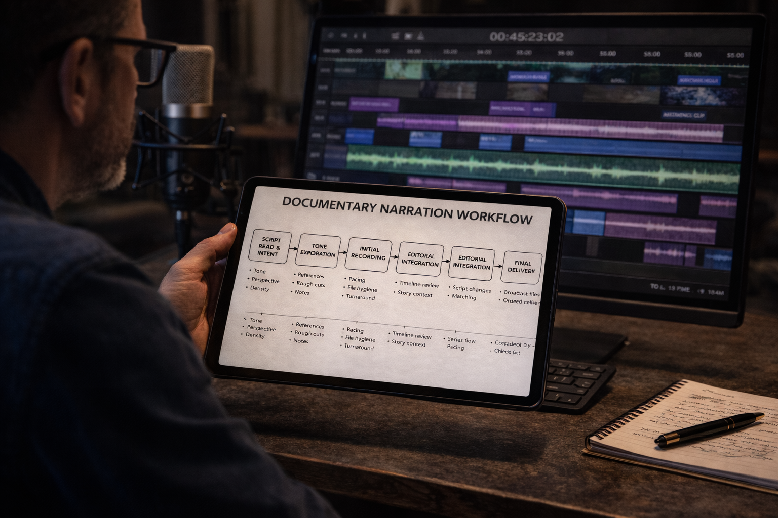 Documentary Narration Workflow Explained