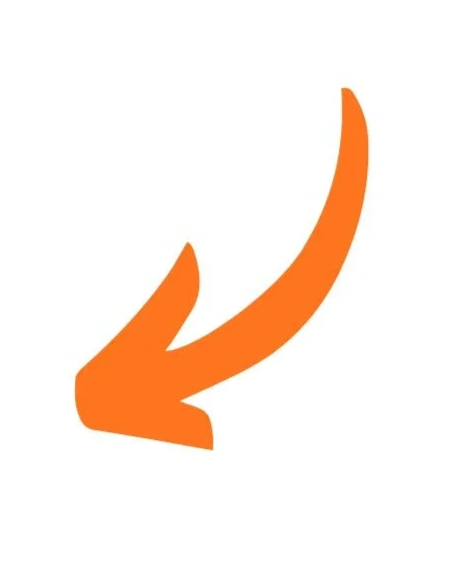 Orange arrow pointing left