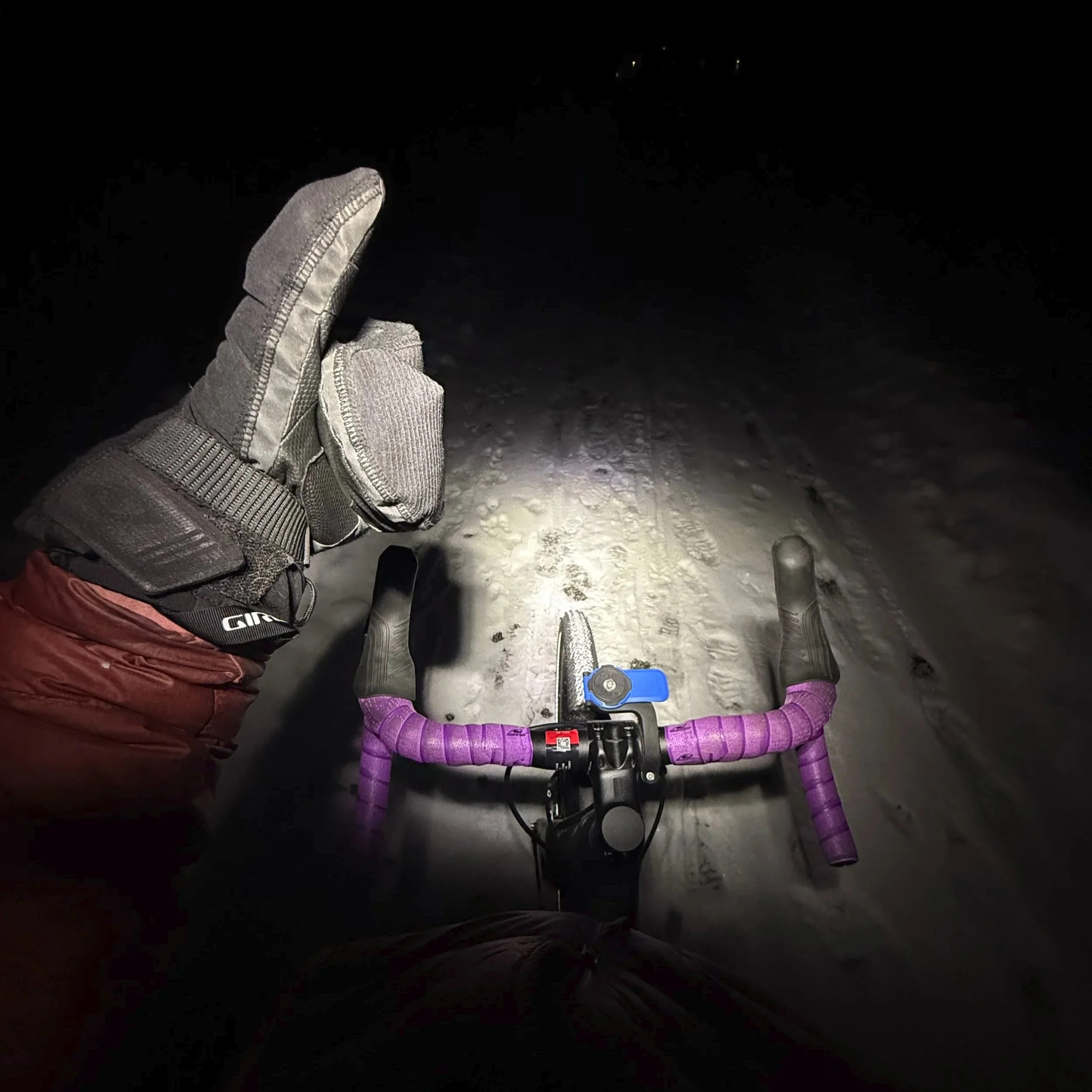 Why would I ride my bike in winter?