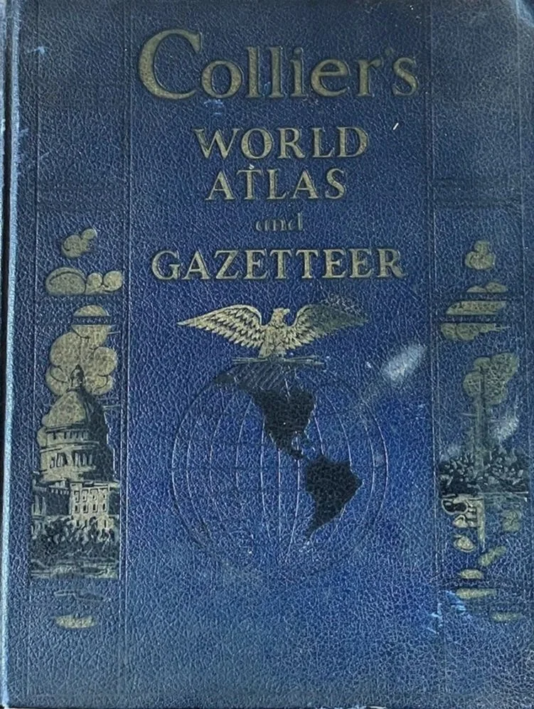 'Colliers World Atlas and Gazetteer' by P.F. Collier & Son Corporation