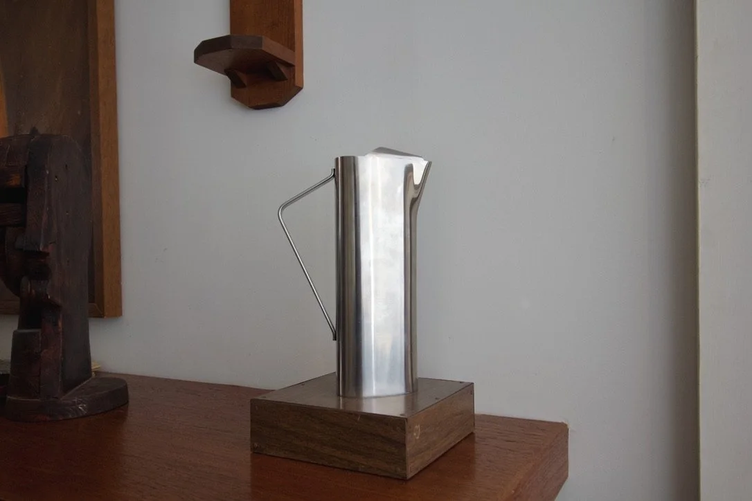 Stainless Steel Pitcher for Lundtofte Denmark c. 1960's