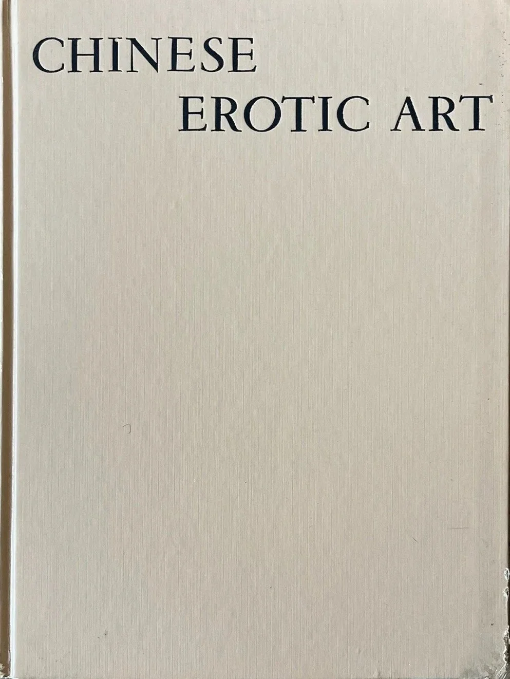 'Chinese Erotic Art' by Michel Beurdeley