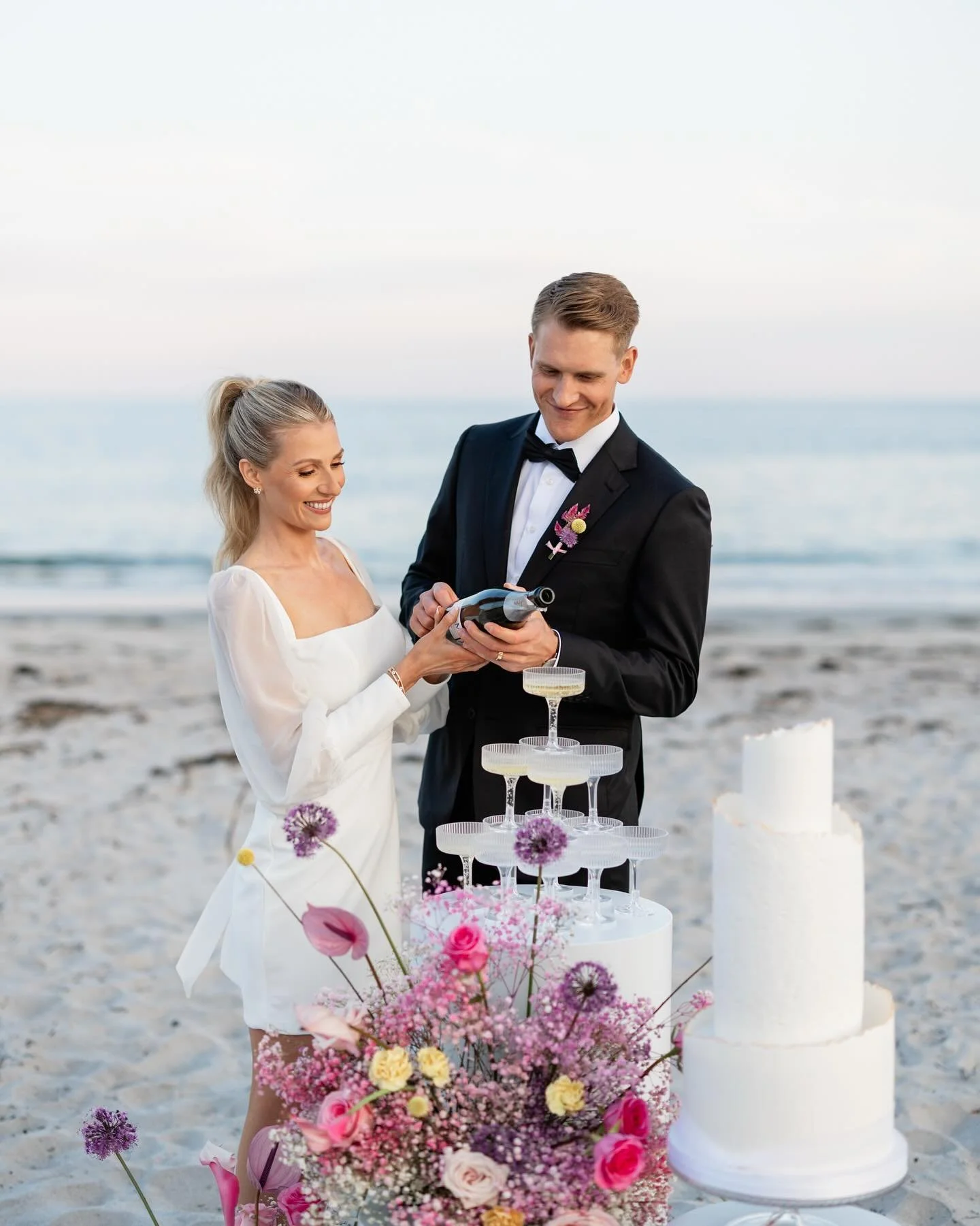 Adding an elegant champagne tower and pairing it with our thoughtfully curated menus add a refined touch that transforms your special day into a truly memorable experience. These special details not only impress your guests but also enhance the overa
