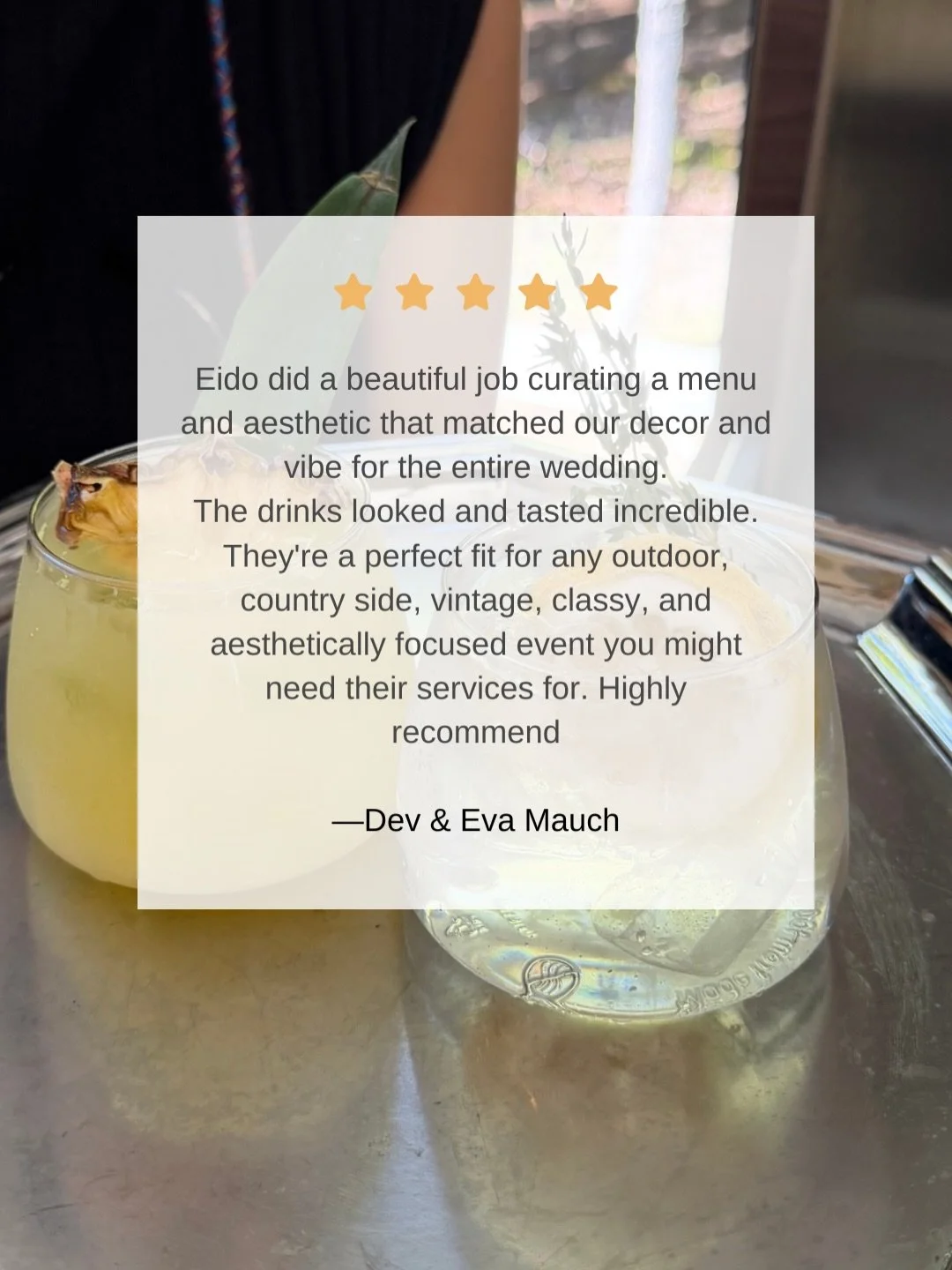 It never gets old being part of one of the most meaningful days in our couples&rsquo; lives. From the moment you book with us, we begin creating an experience that feels intentional, elevated, and completely tailored to you.

Over the months leading 