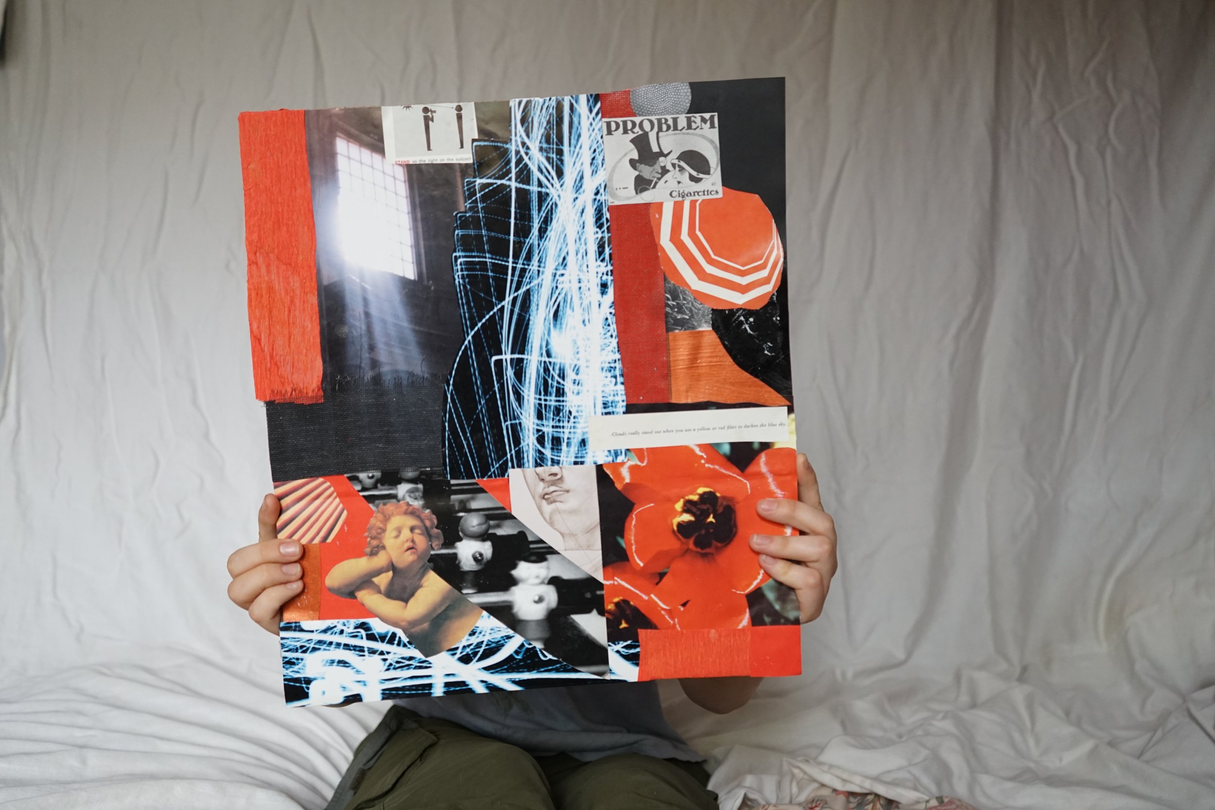 various papers, window screen