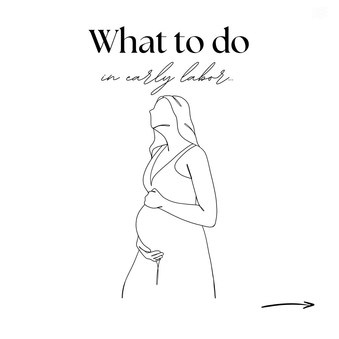 Hey! 👋 I&rsquo;m Rachael and I am a certified birth doula in Carroll County. 

One of the things all my clients ask is what they should do when labor starts. 

Honestly? Nothing! My best advice is to ignore it until you just can&rsquo;t ignore it an