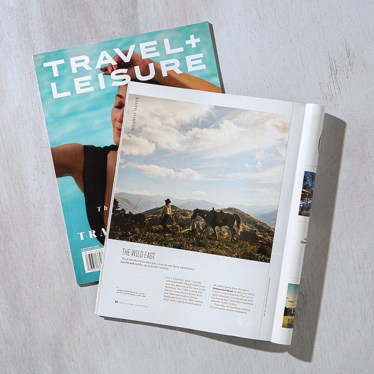 "I couldn't help feeling that I'd set out on a great adventure." Thanks to @travelandleisure, @helloitsliapicard and @pbbrady1 for perfectly capturing the adventurous spirit of @cataloocheeranch in the November print edition now on newsstan