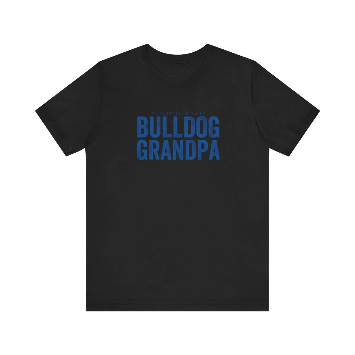 Unisex Bulldog Grandpa Short Sleeve Tee — SFDS Spirit Store