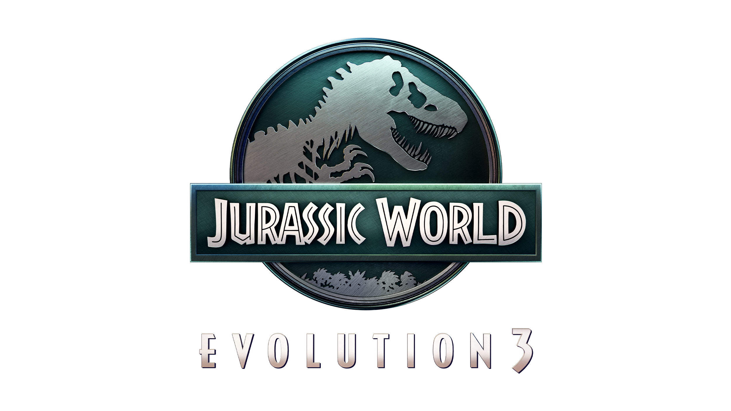 Jurassic World Evolution 3 Logo - Rendered
