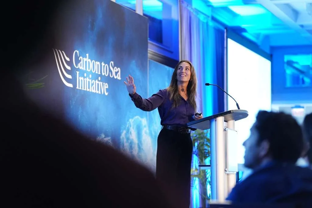 Jacki Long presents at the Carbon to Sea Annual Convening