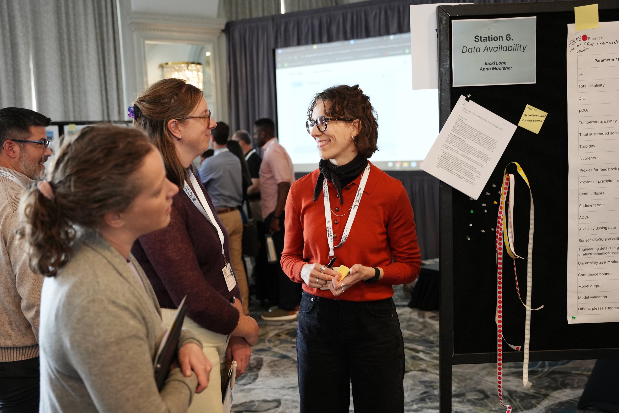 Veronica Tamsitt and Anna Madlener discuss data accessibility needs for OAE field data
