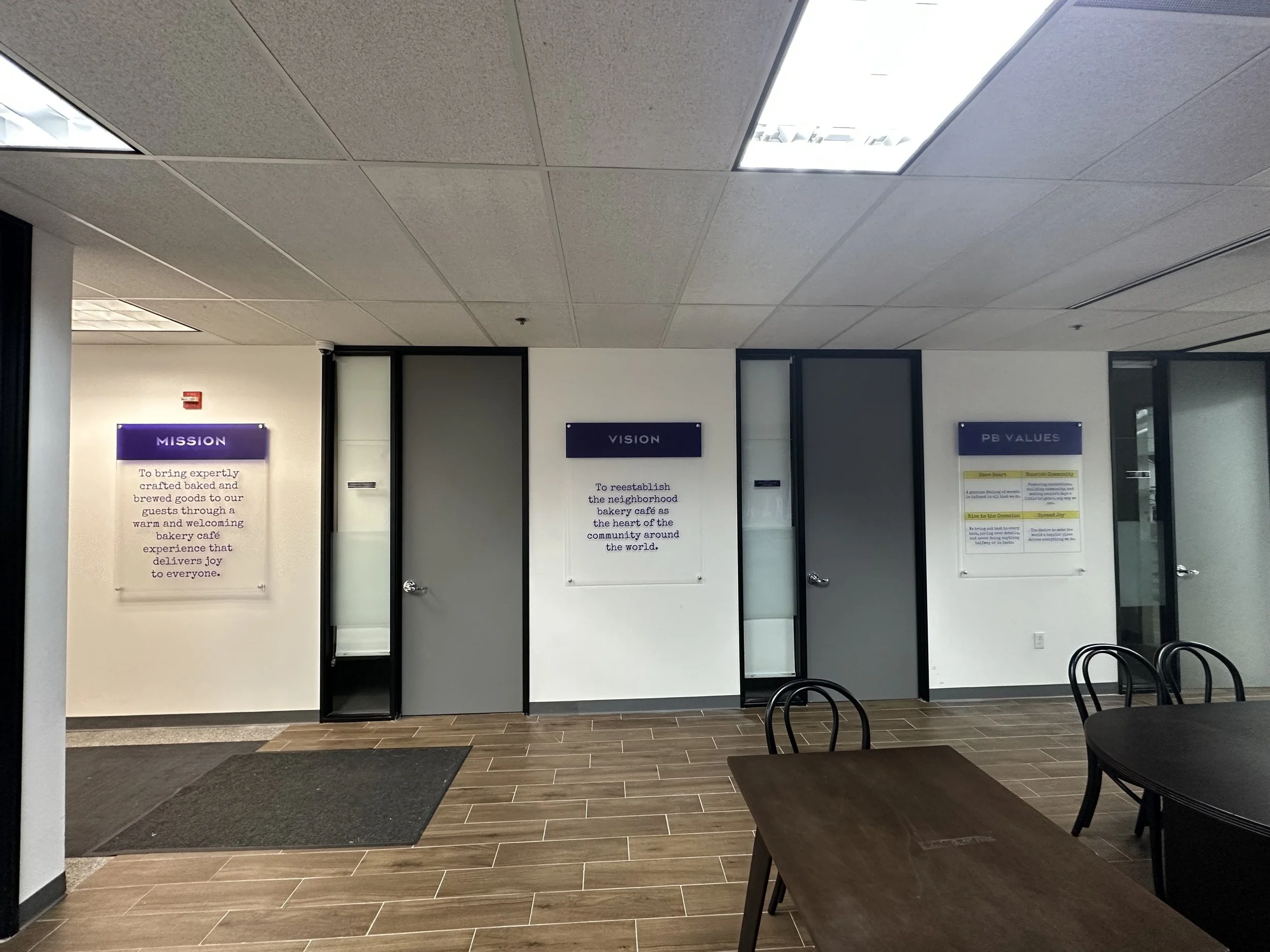 Acrylic Wall Graphics with Standoff Mounting