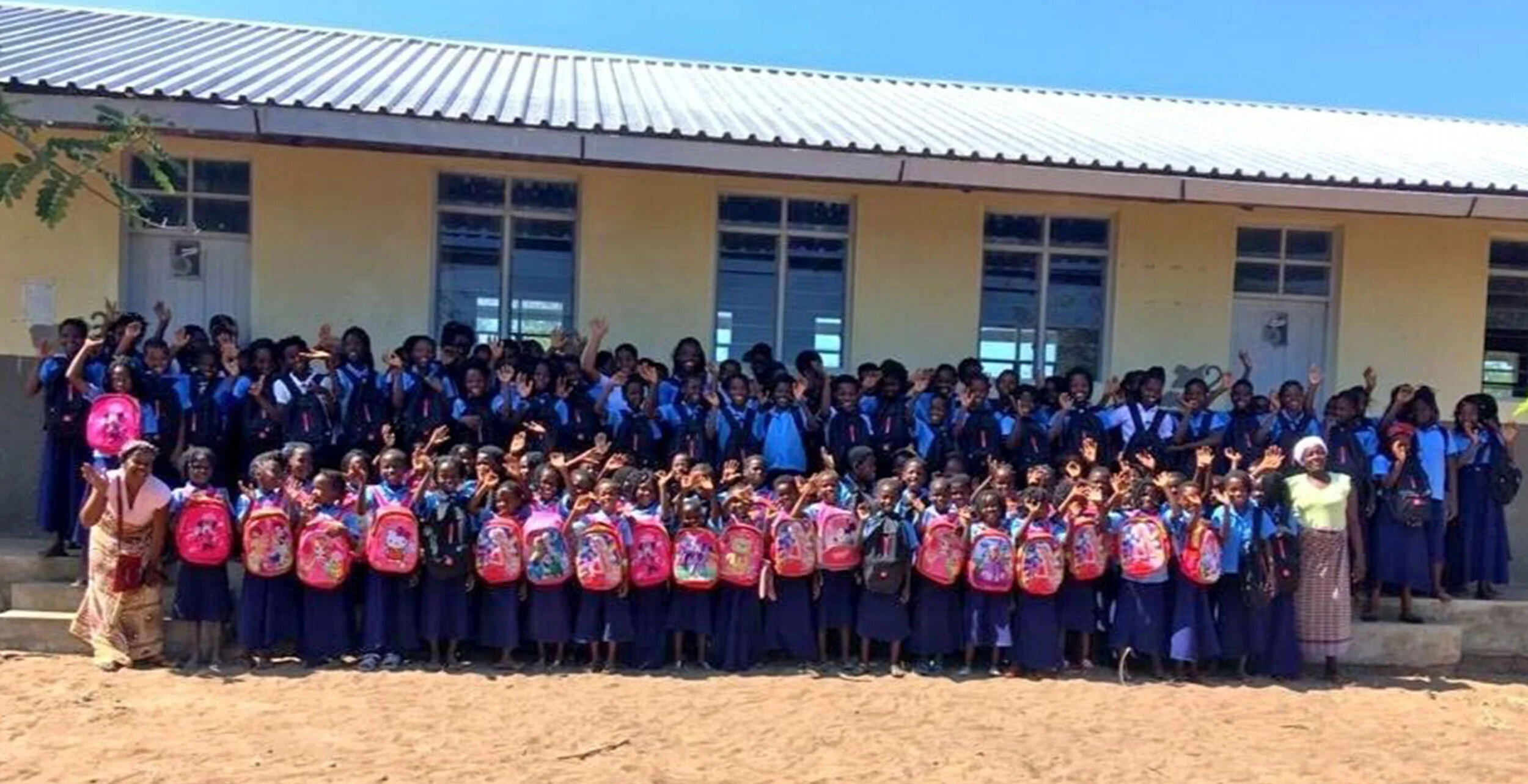First Week Of School For Our Sponsored Girls!