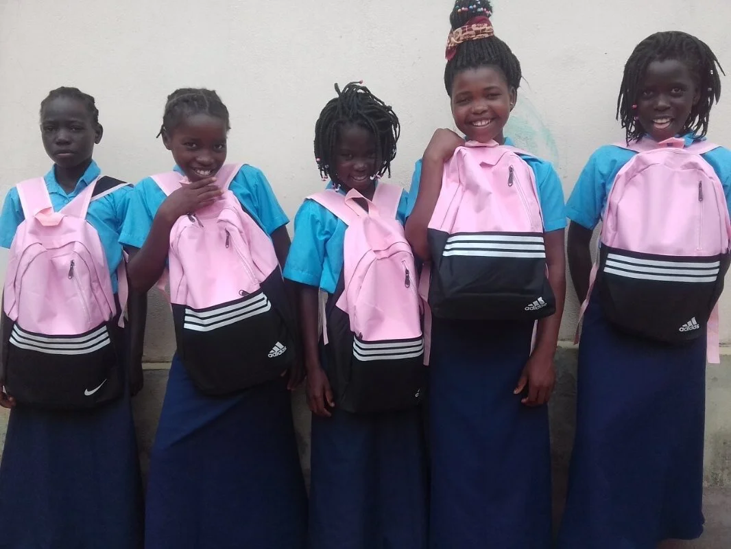 First Day of School for Kurandza Sponsored Girls!