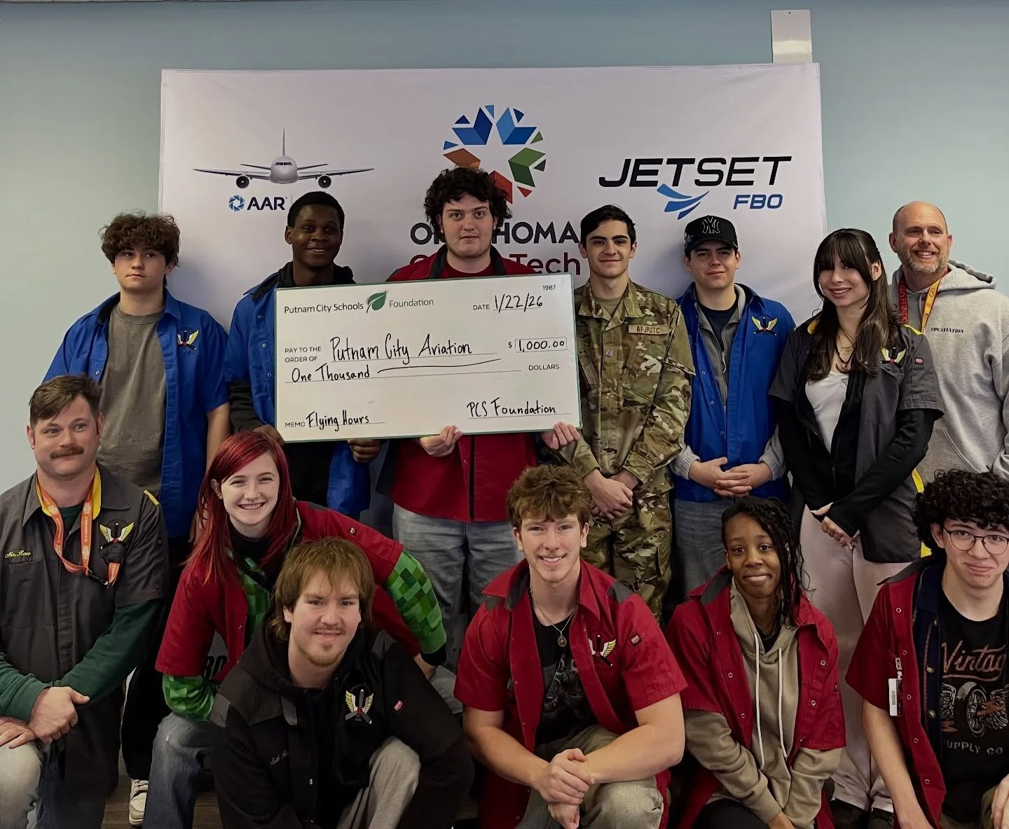 We want to help you soar ✈️

Thank to generous supporters like you, we were able to fund $1,000 of flying hours to Putnam City Aviation through our YES! Grant program 🙌 These kids are going to be flying high! 🚀

#PutnamCity #PutnamCityProud #PCProu