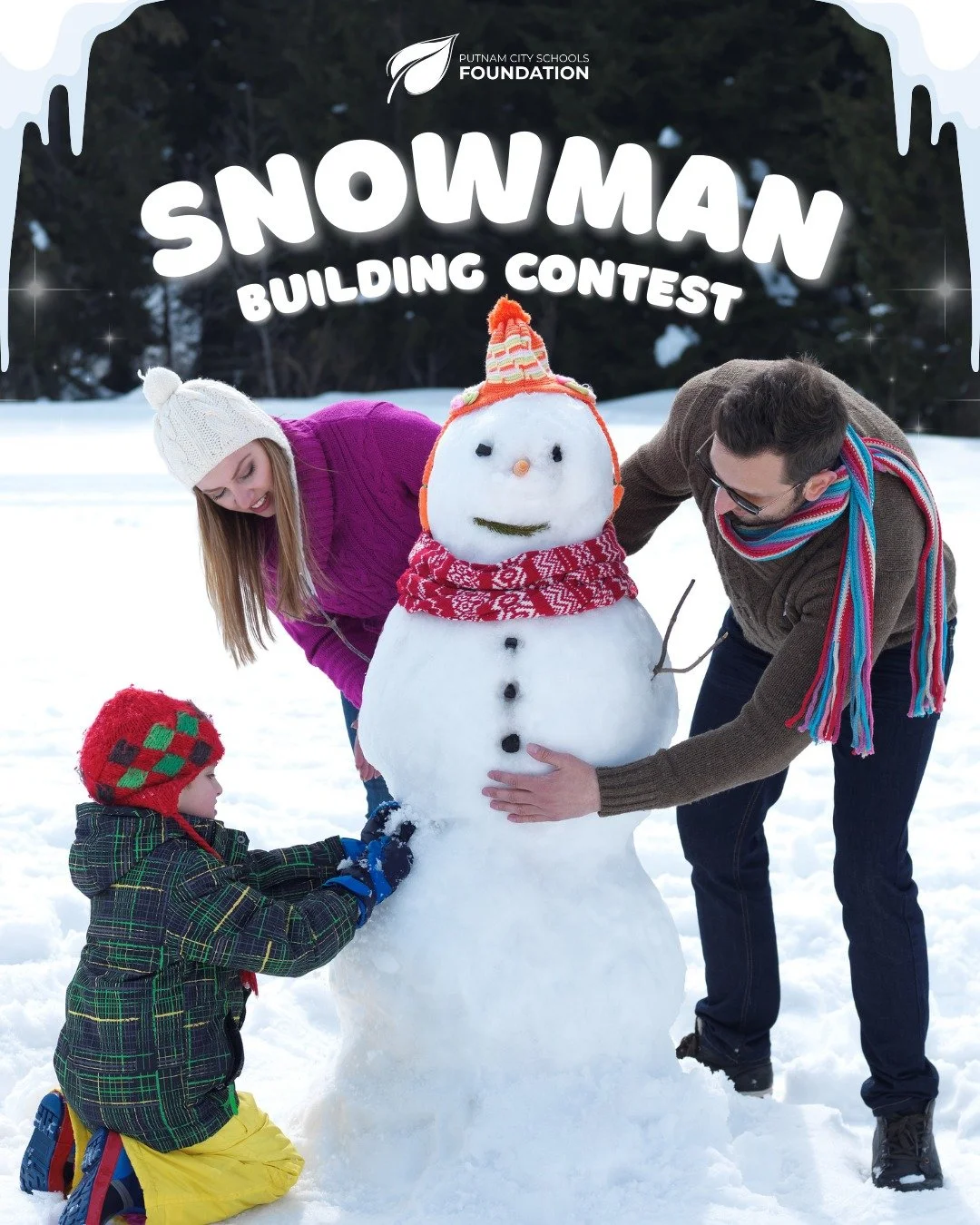 Attention Putnam City! ⛄ We've got a challenge for you 🫵

Send us your snowmen for a chance to win an Outback Steakhouse gift card! 🤩

You have until noon tomorrow (1/28) to submit your snowman! Winners will be announced Friday (1/29).

There will 