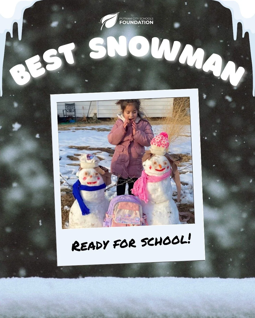The results are in! Check out our winning snowmen⛄

Thank you to the over 70 snowmen submissions we received! Y'all definitely didn't make things easy for our judges 😮&zwj;💨

Winners, we'll be reaching out to you about your prizes! 🏆

#SnowDay #Sn