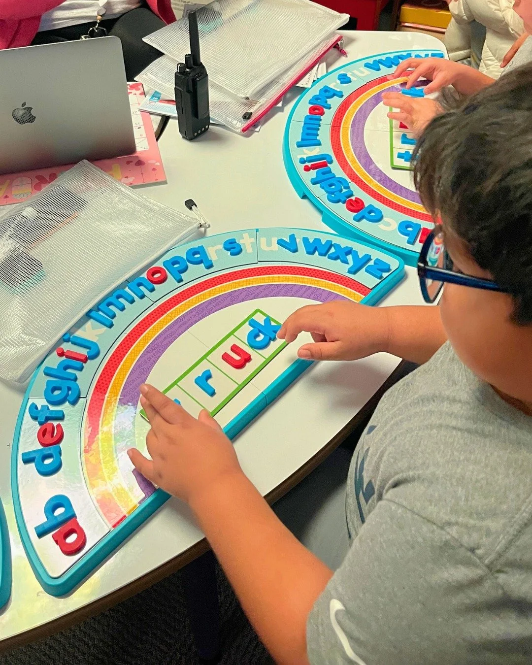 When teachers dream up ideas for creative learning, we say YES! 👏

Ms. Hollingshead of Rollingwood Elementary saw an opportunity to create a hands-on activity for students to learn how letters work together to build words. 📚 We fulfilled her reques