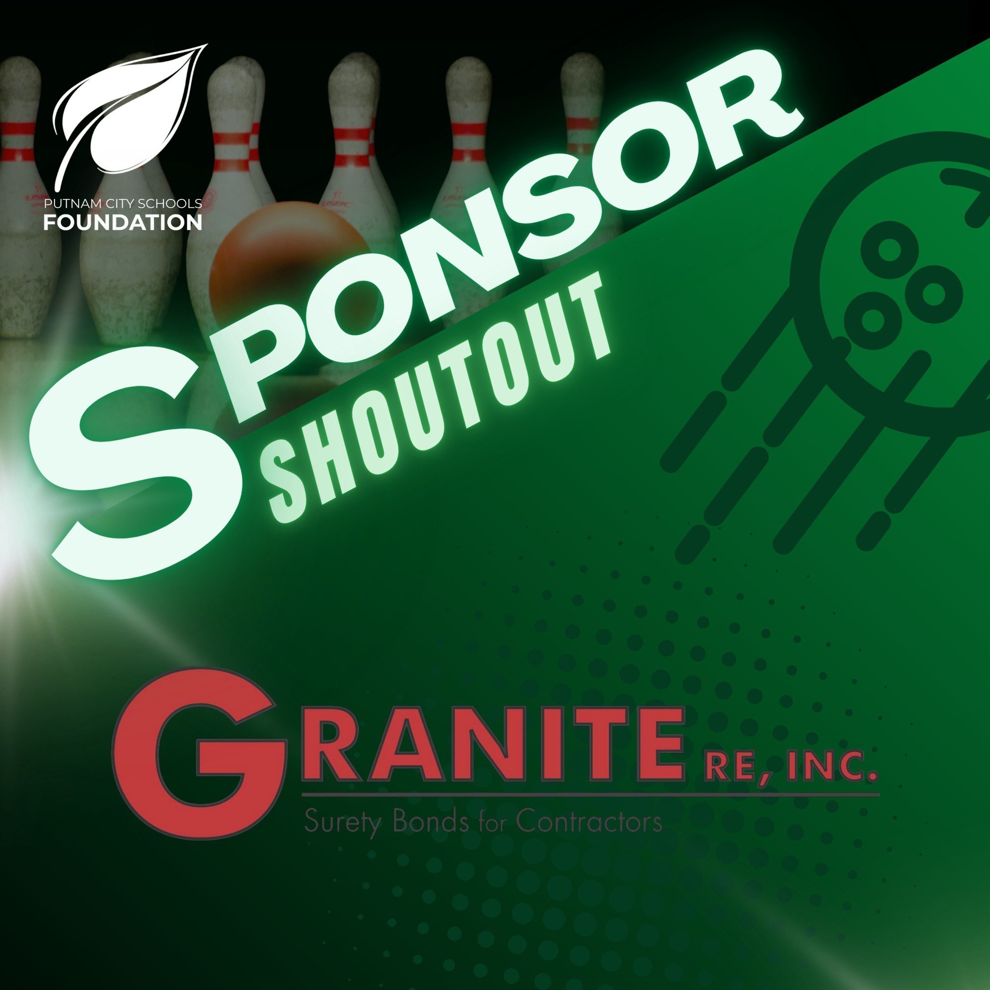 Kicking off the week with another #SponsorShoutout 📣

Longtime supporters of the Putnam City Schools Foundation, Granite Re, Inc. has been providing small to medium sized contractors with an alternative to the standard bond market since 1986. 👏

It