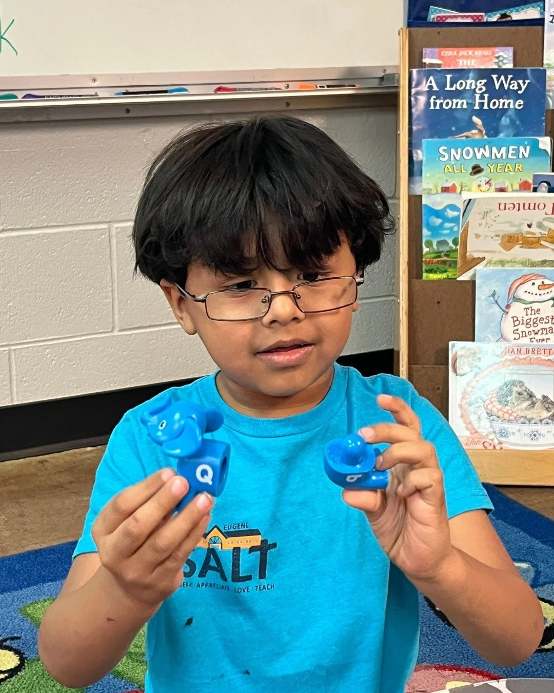 We've been saying YES! to learning our letters 🍎

Ms. Bishop at Overholser Elementary was looking for ways to incorporate play and learning&mdash;kids learn best when they're having fun! We were able to fulfill her request for engaging toys to help 