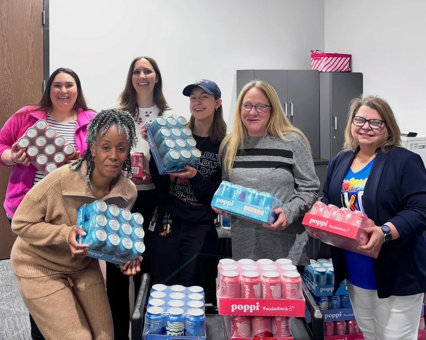 Happy Administrative Professionals Day, Putnam City! 🥳

Thanks to a generous donation from @okcitycenter, we were able to gift all administrative employees in the District offices with an entire case of Poppi 🥤

Hey school sites&mdash;Keep an eye o