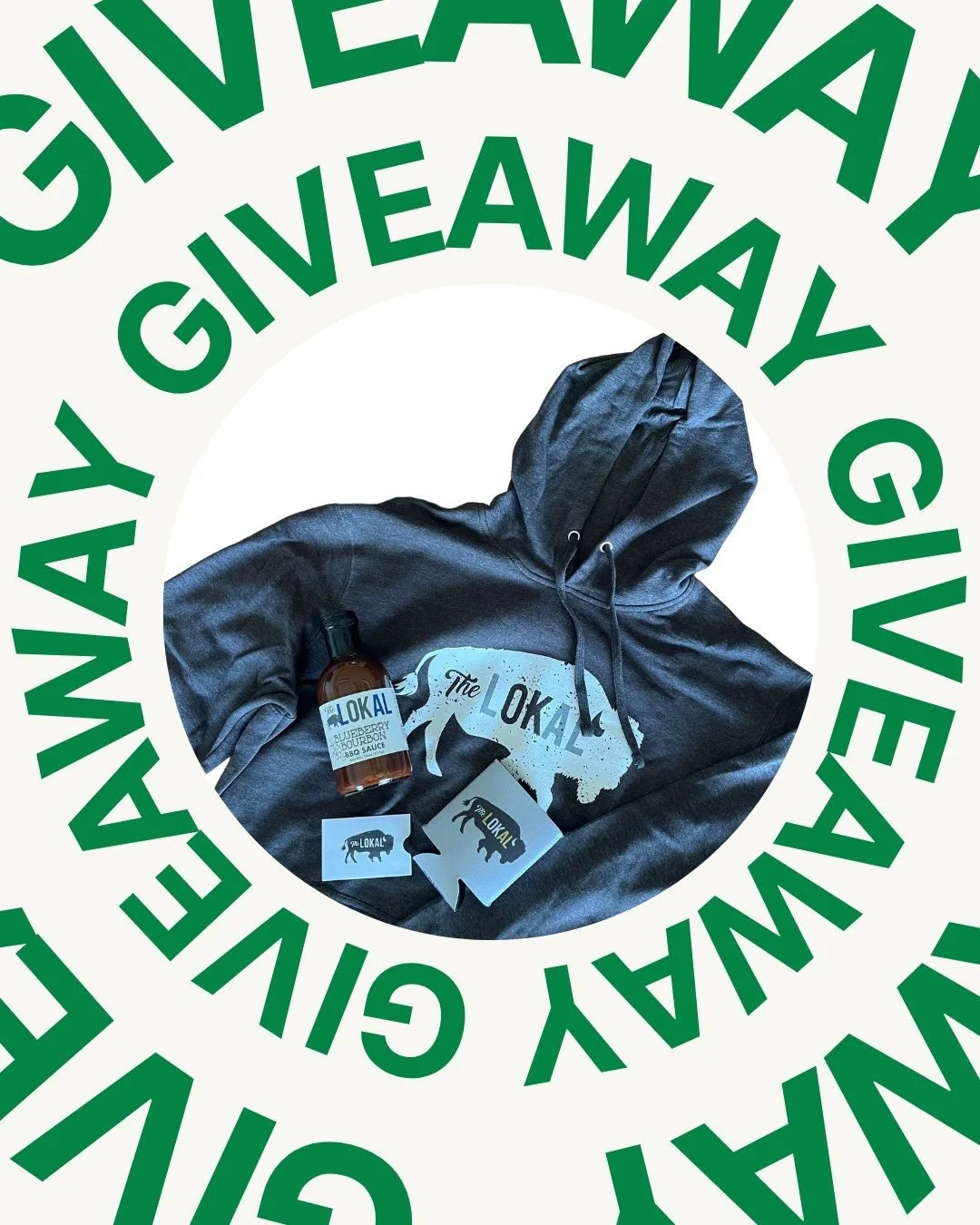 Day 2 of Teacher Appreciation Week giveaways 🥳 Generously donated by our friends at @thelokalyukon, today's prize includes a branded sweatshirt (XL), drink coozie, $25 gift card, and a bottle of their signature blueberry bourbon BBQ. 🦬

To enter:
-