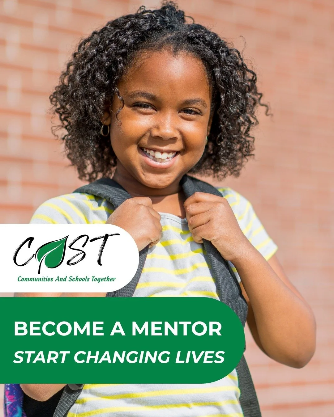 Applications are now open to become a CAST Mentor for the 2026-27 school year! 💚

Our CAST Mentorship program connects community members with students who need a guiding presence in their lives. Youth mentorship programs are proven to improve school