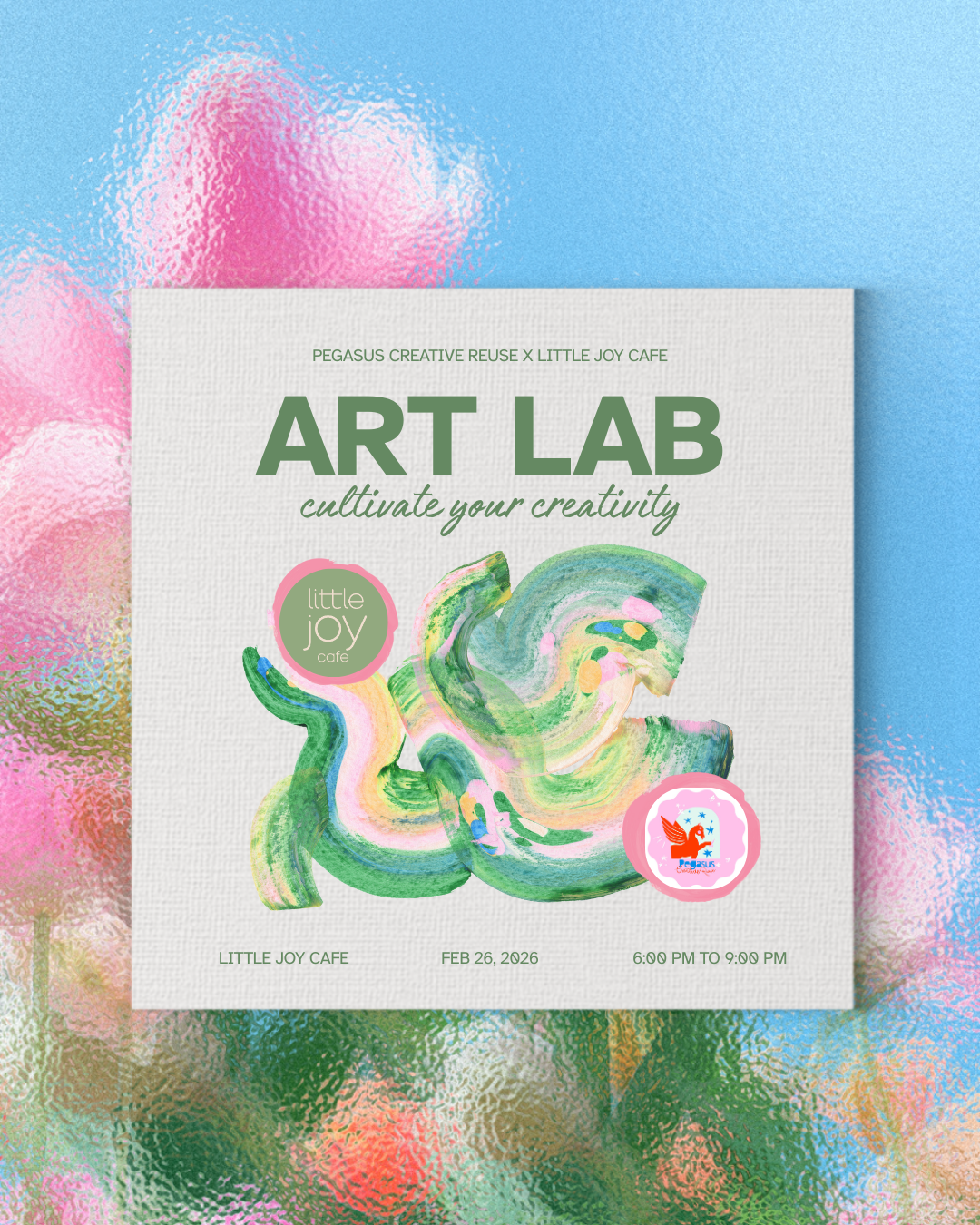 Pegasus CR x Little Joy Art Lab