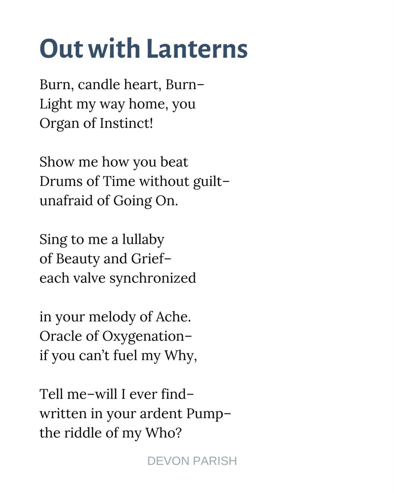 A plea of longing and a nod of salute to my girl #emilydickinson. Cheers to all those who are #outwithlanterns right now.

🫀🫀🫀

#poetry #poetsofinstagram #heart