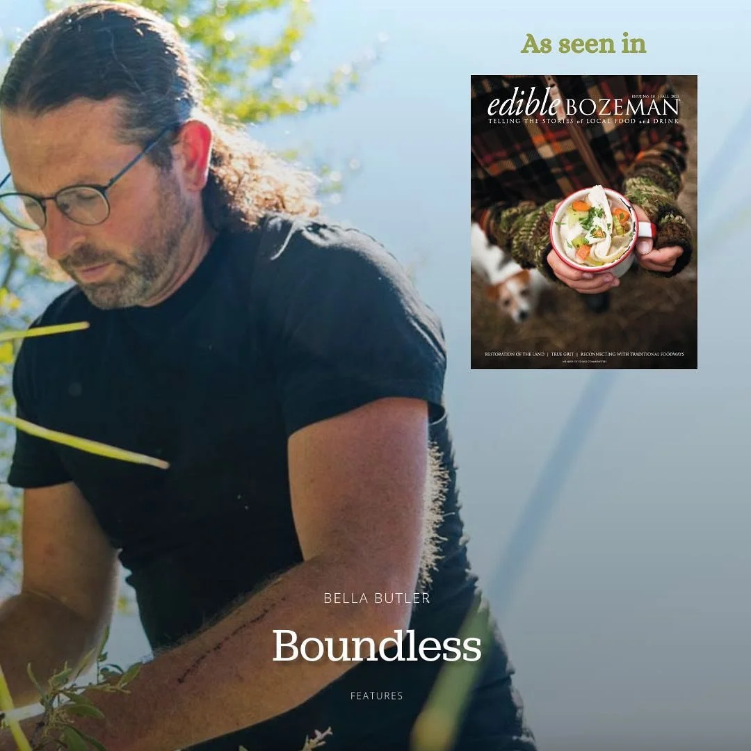 Two of the biggest values my mama gave to me are food and community, and writing for @ediblebozeman is such a special way to explore them both! 
If you’d like to read about a few folks in the area who are using the private chef venue to maximi