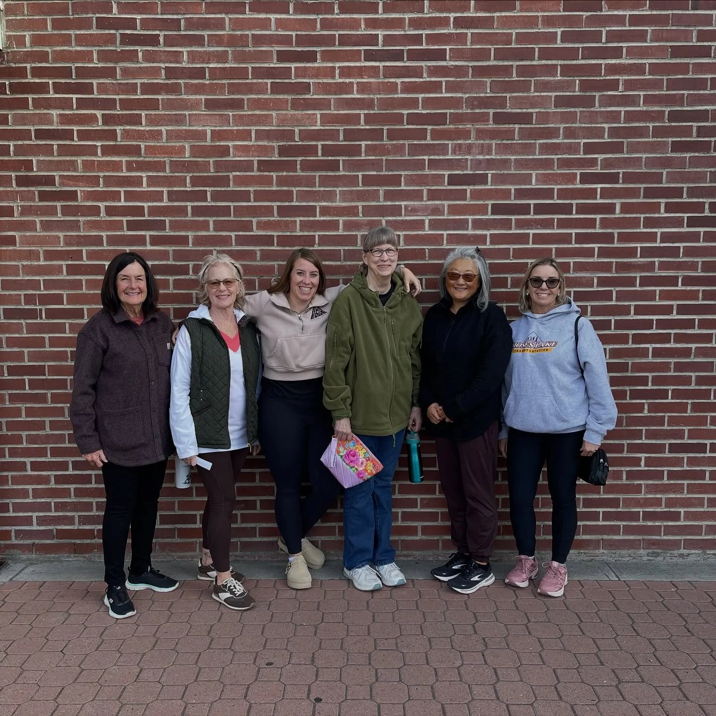 Today was final Strength Test day for these beautiful ladies for this 6 week session of Strength Thru The Ages.
We tested 
 - 3 rep trap bar deadlift max
 - timed .22 mile fast walk
 - 3 rep DB overhead press max
 - 2 min air squats - max reps
 - 1
