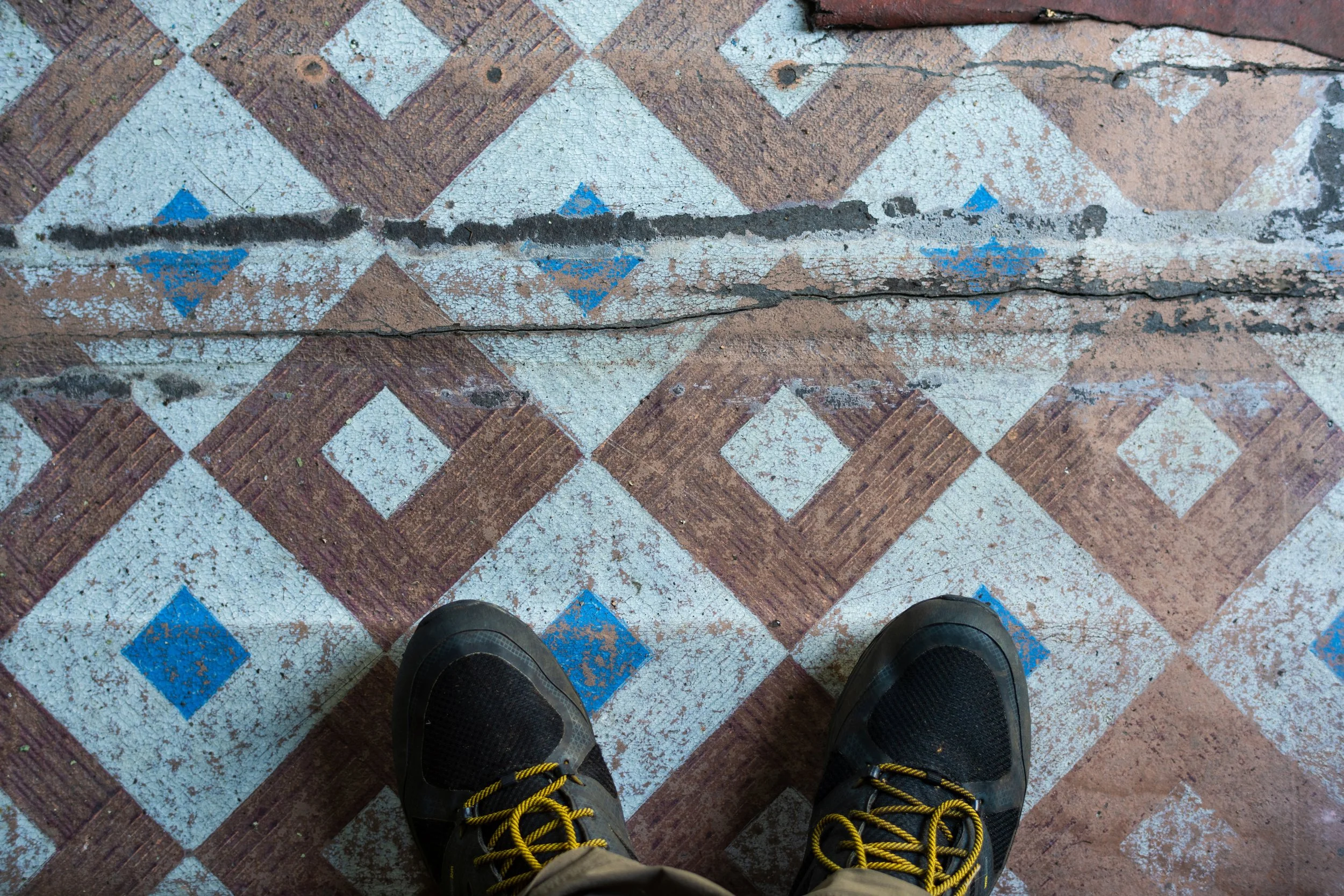 A floor in a lost Outport