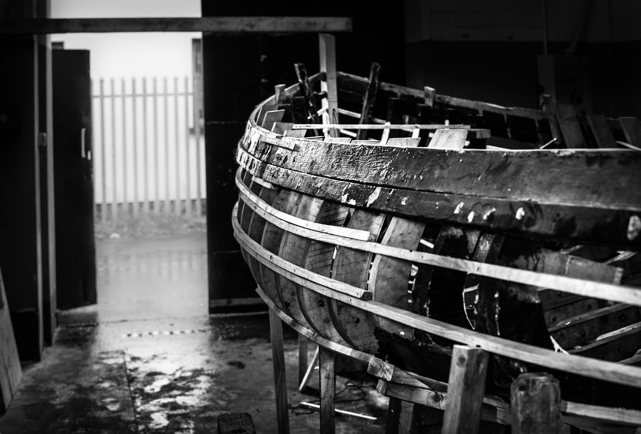 Galway boat workshop
