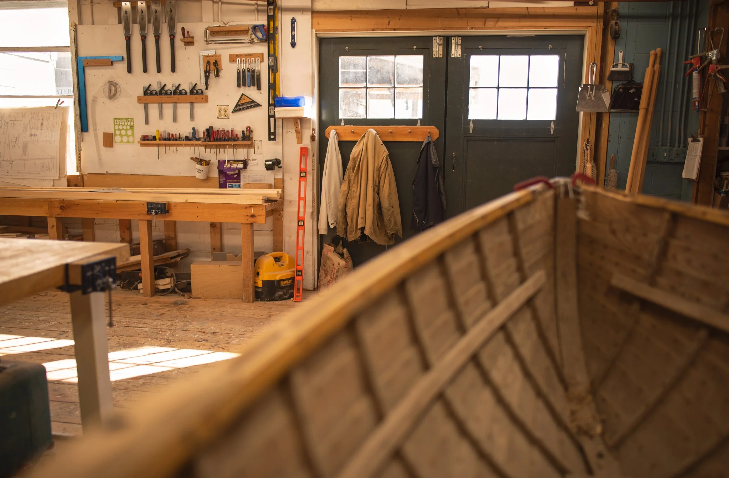 Cape Cod boat workshop