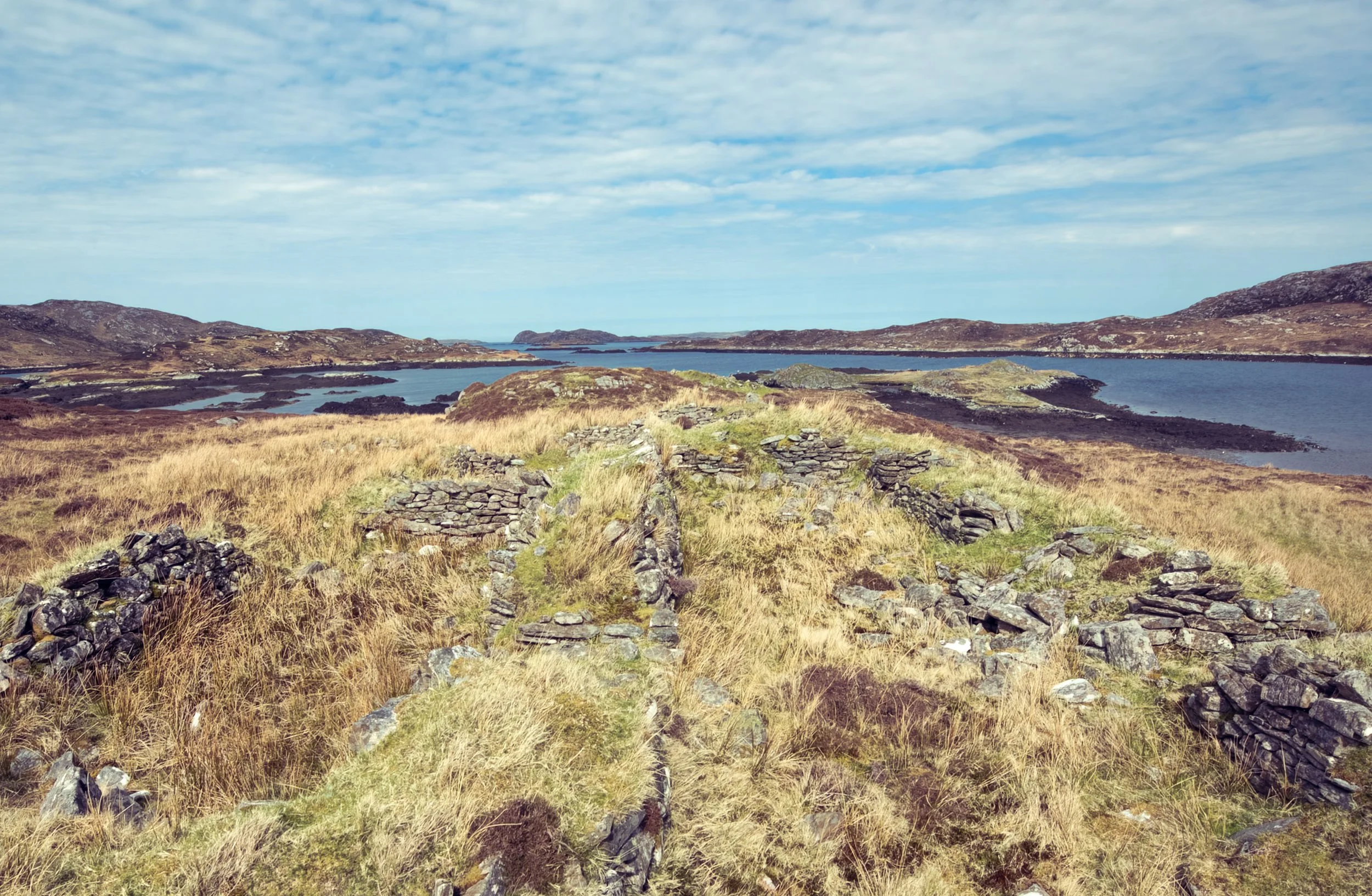 Not spectacular, but a place that sums up the reasons Afloat exists. Aird Orasaigh (Loch an Stroim). 