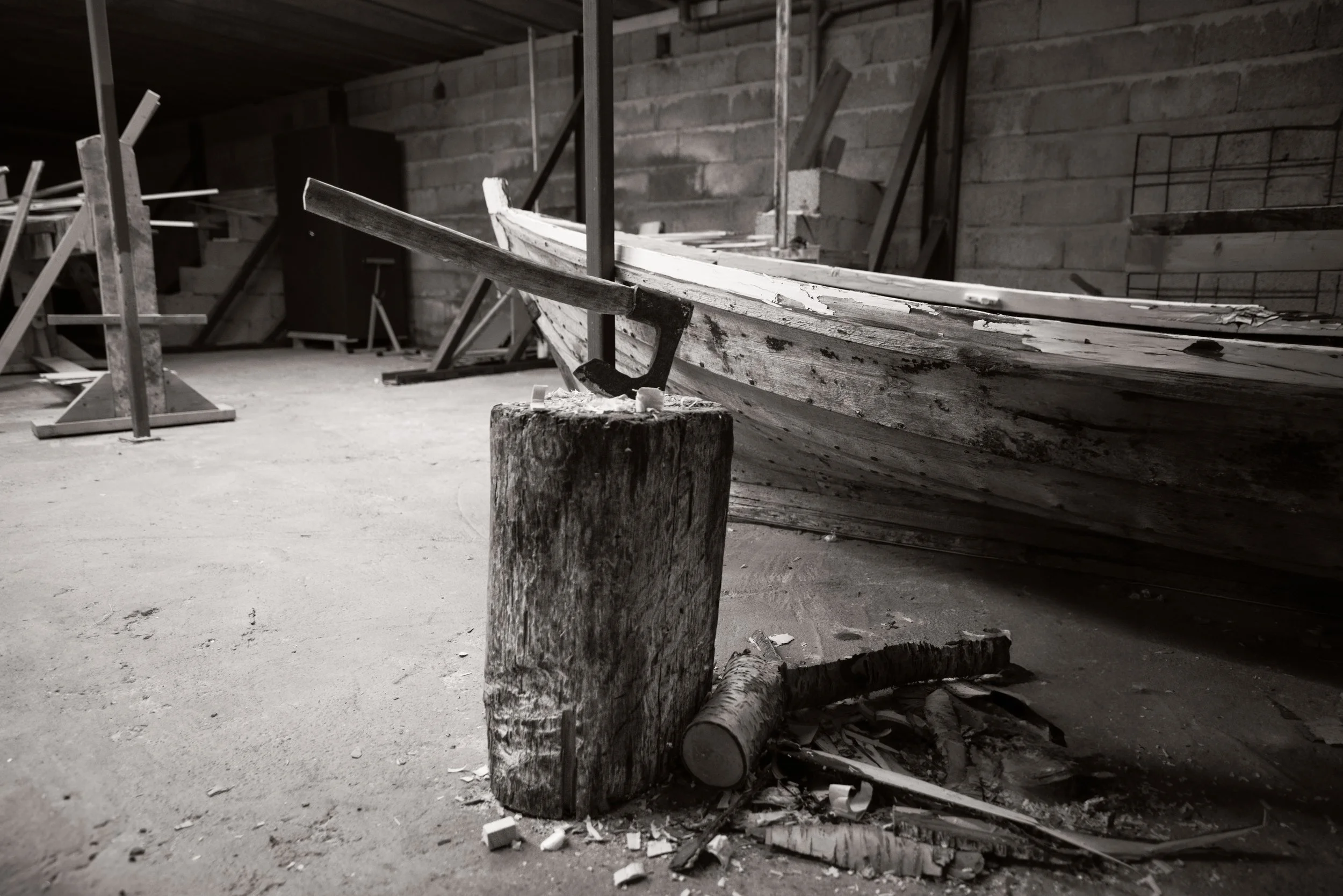 The Sámi boat workshop