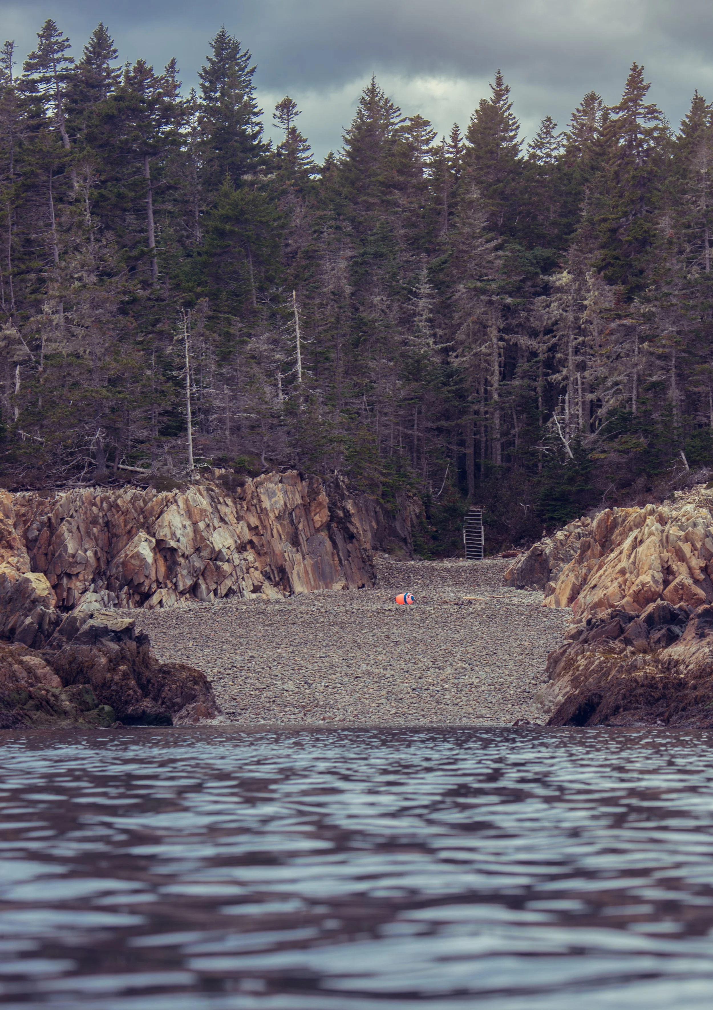 A sheltered place to (secretly) sleep among the Cranberry Islands