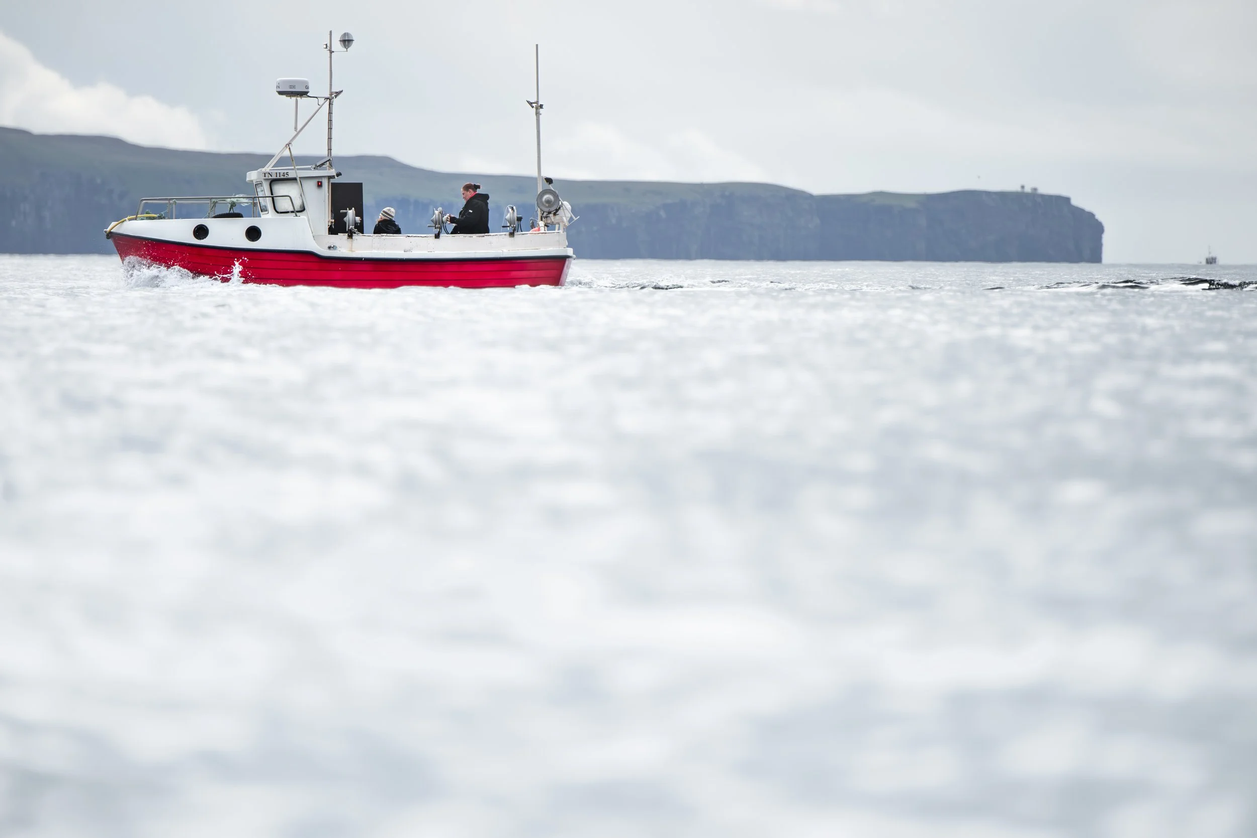 Still a world of little boats - the only place fishing vessels cruised past as though my tiny boat wasn't odd