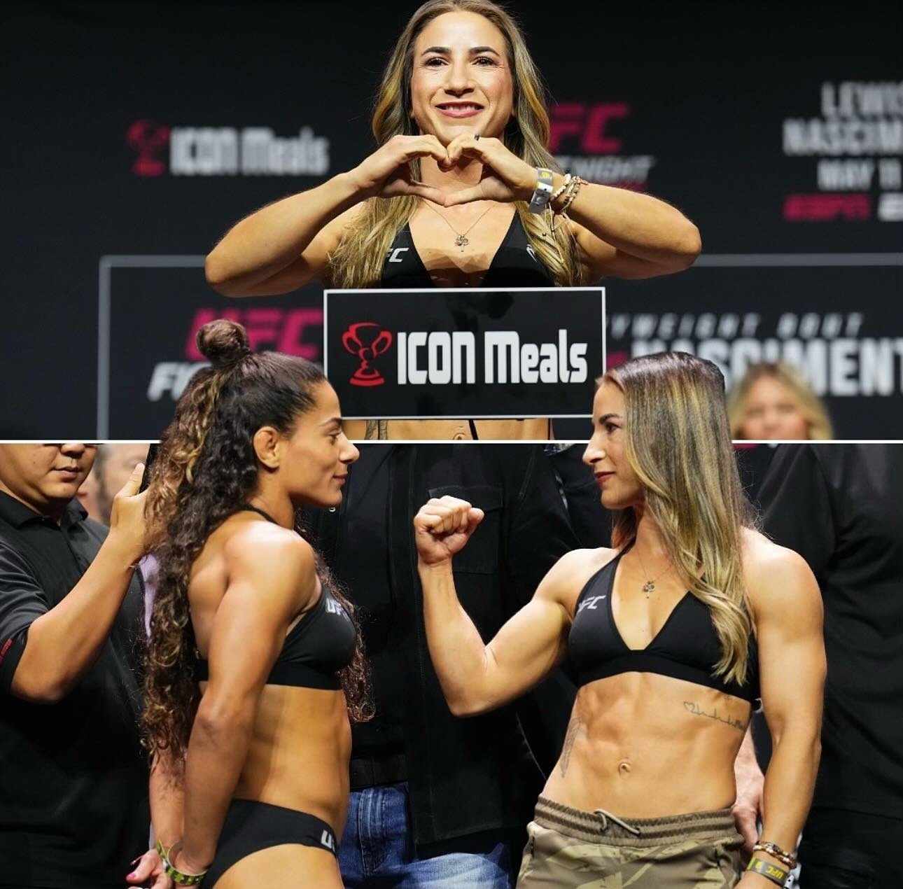 @teciatorres we are proud of you let&rsquo;s do this!
Tune into espn fight number 4 ❤️