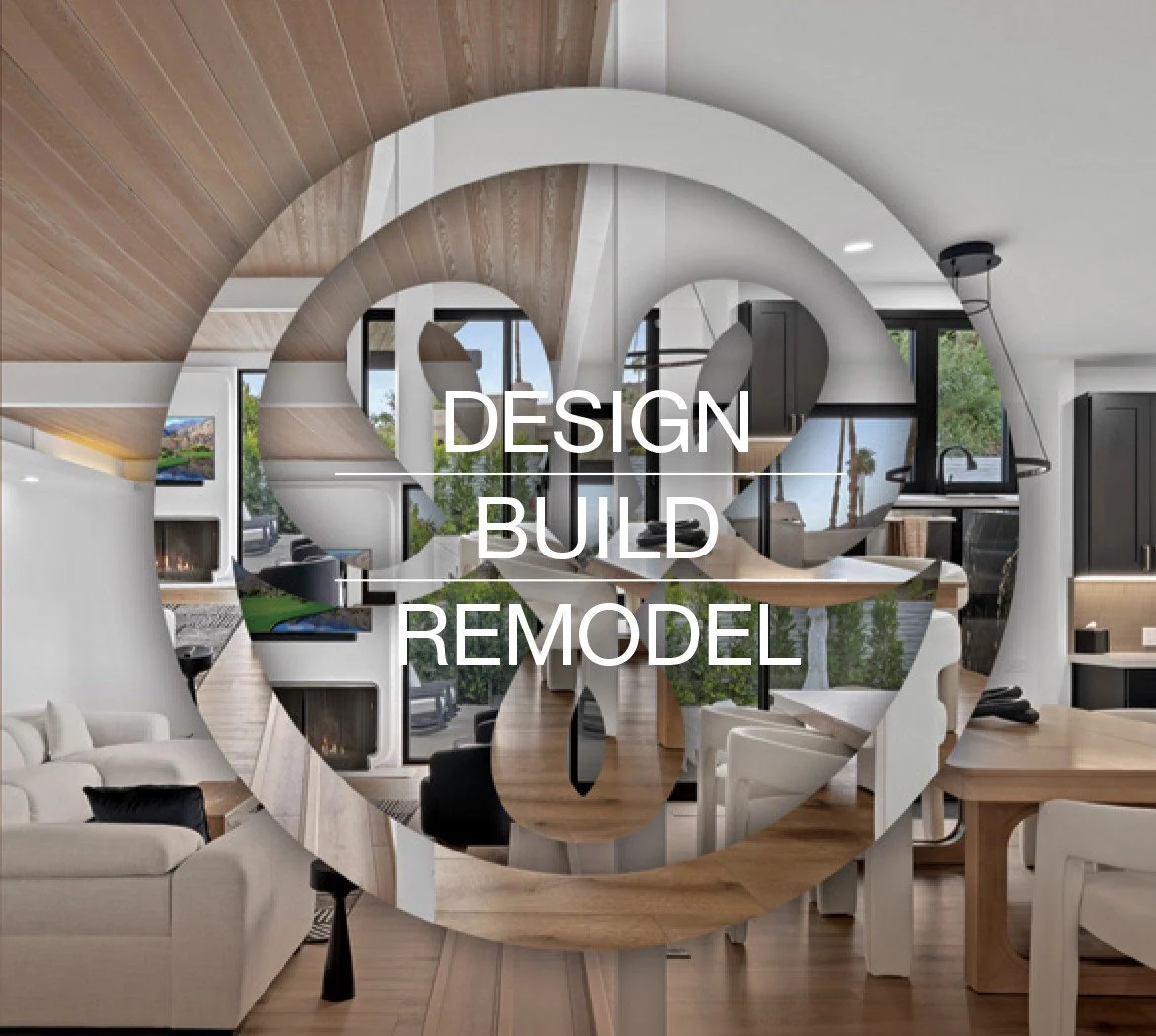 'Design, Build, Remodel' interior design services.