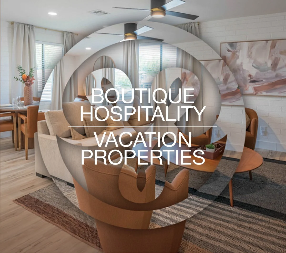 We design beautiful, functional boutique hospitality spaces to ignite the senses for today's travelers.