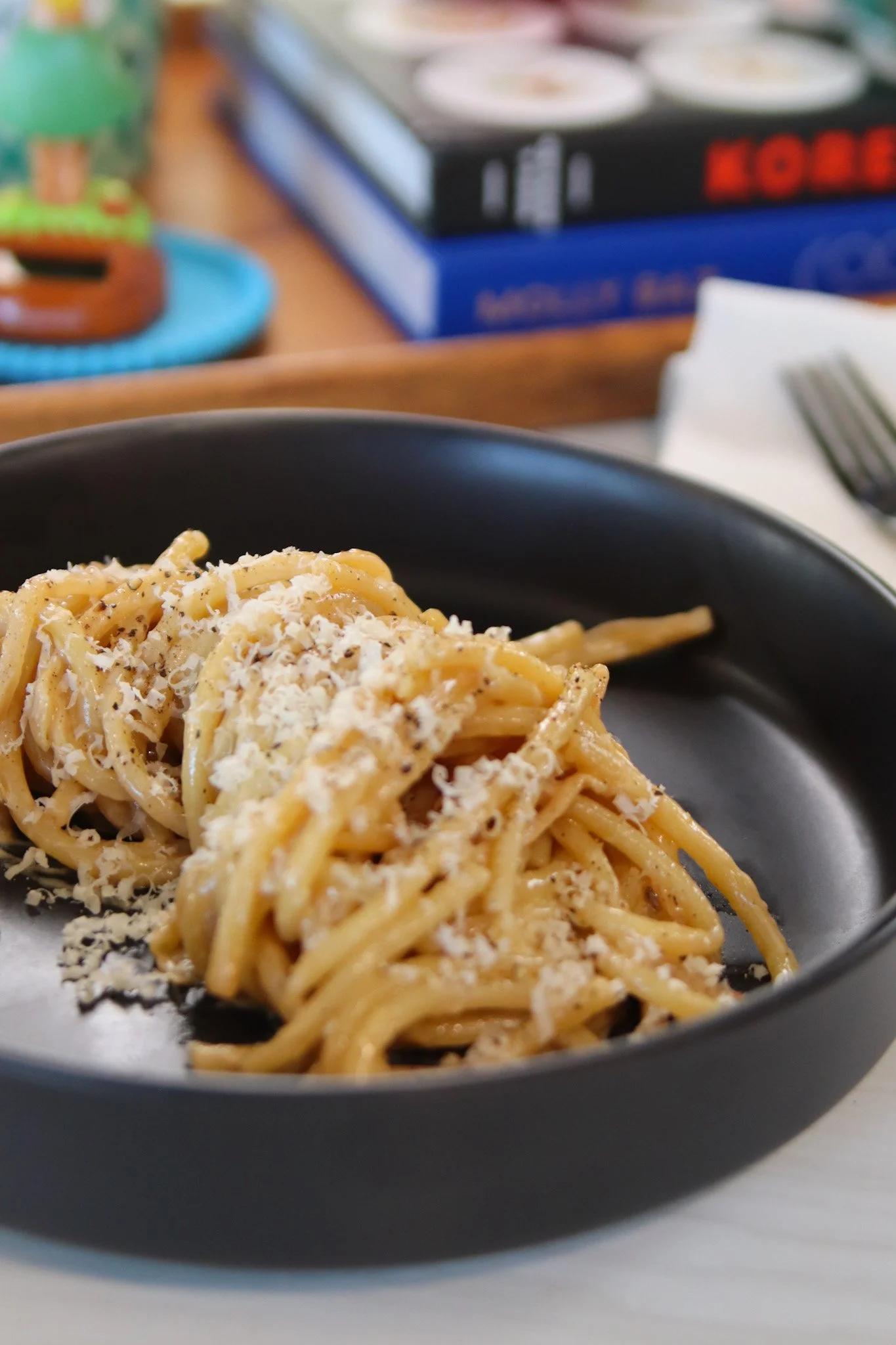 Creamy Chili Oil Bucatini